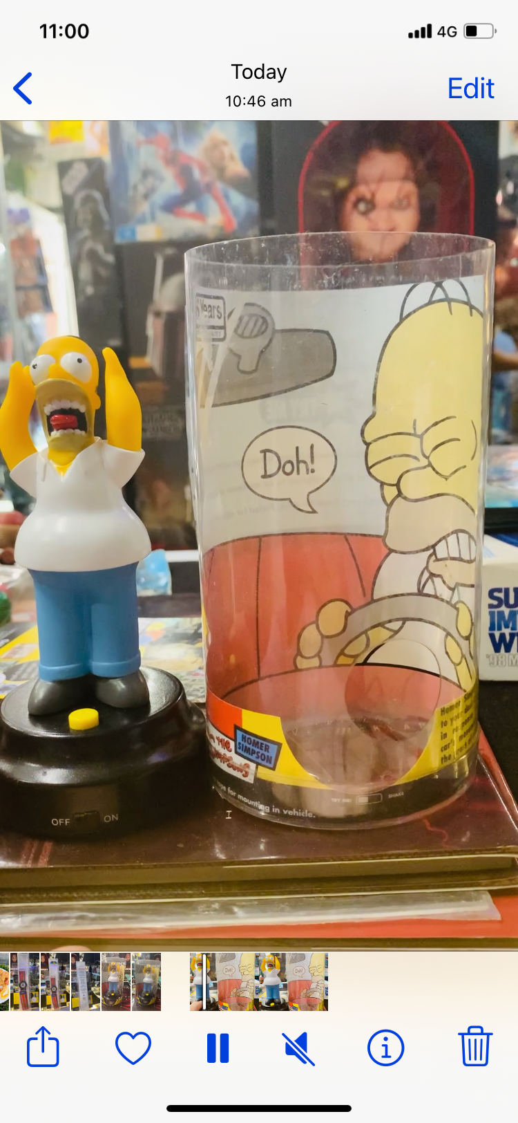 Talking Homer Simpson works box is old