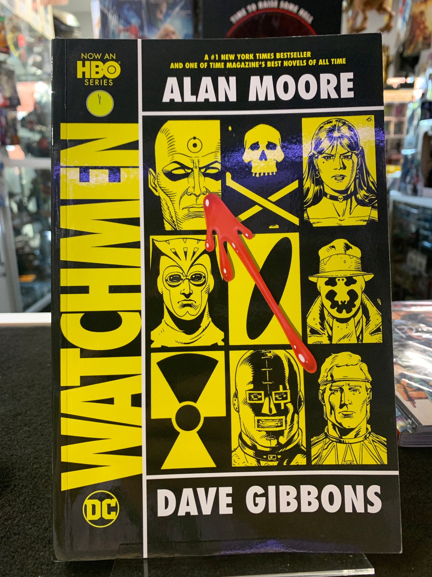 DC graphic novel Watchmen by Alan Moore