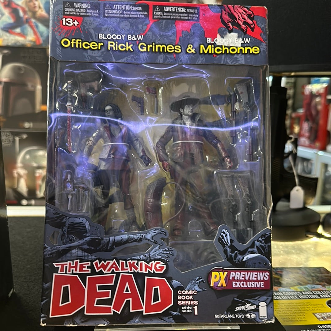 The Walking Dead Officer Rick Grimes & Michonne