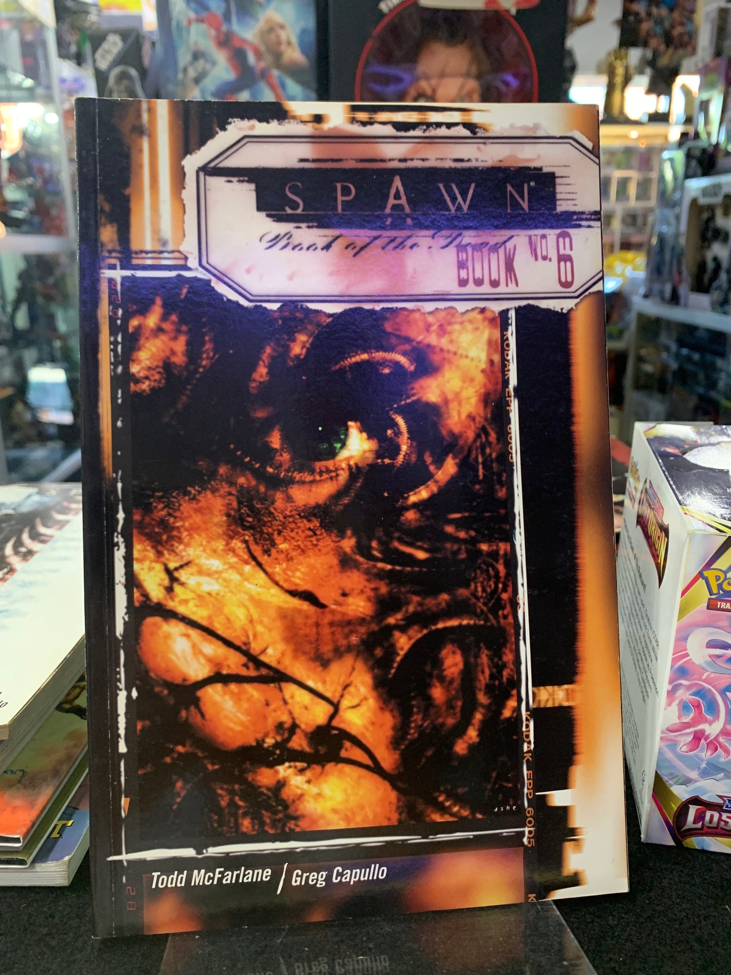 Spawn book of the dead graphic novel book 6
