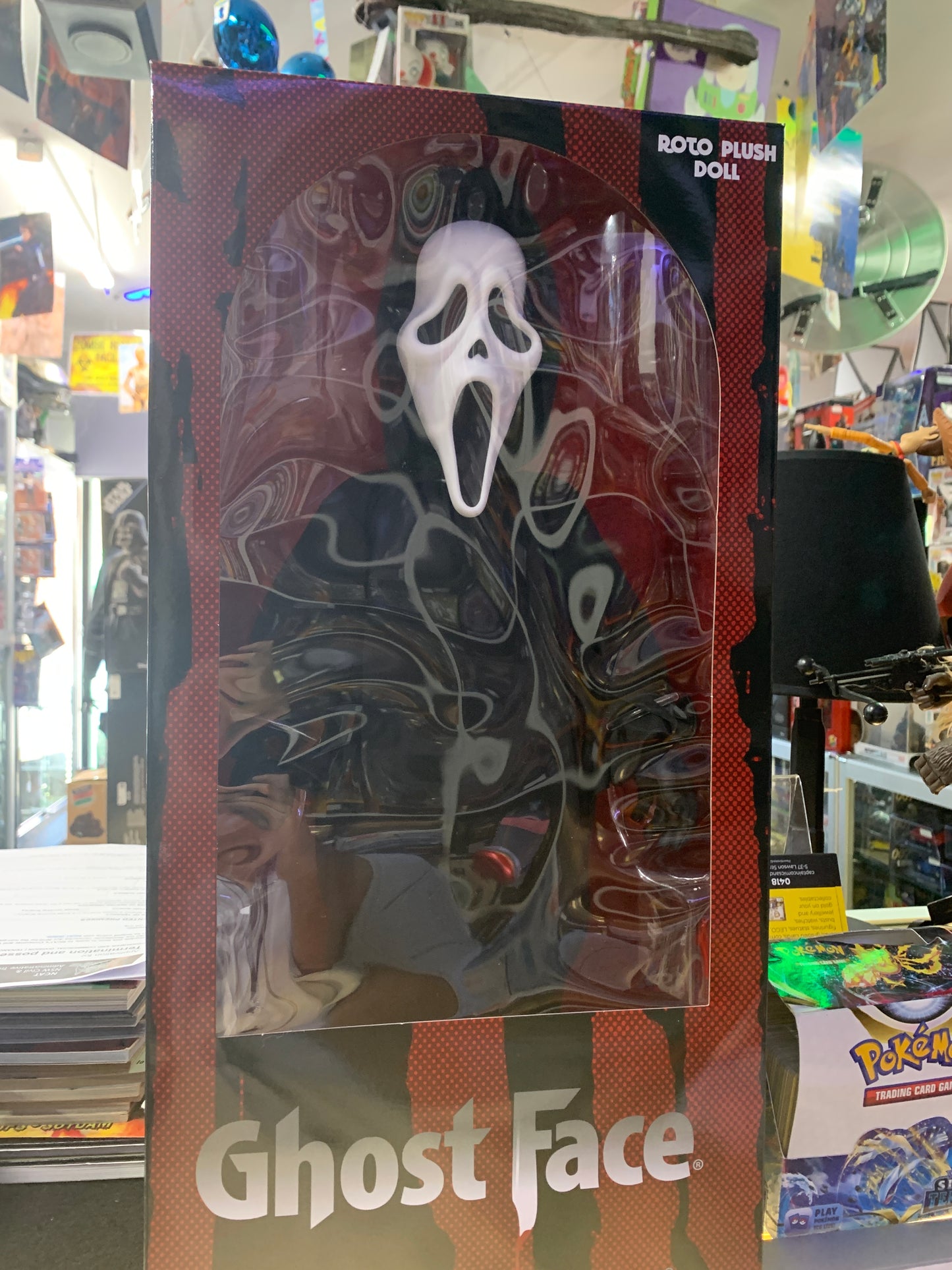 Ghost face the icon of Halloween Mezco toys