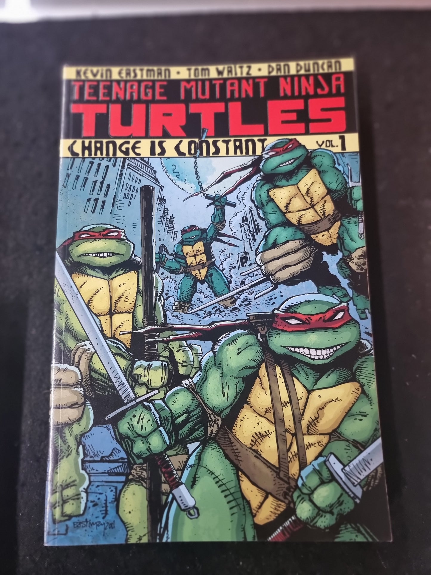 TEENAGE MUTANT NINJA TURTLES CHANGE IS CONSTANT VOL 1