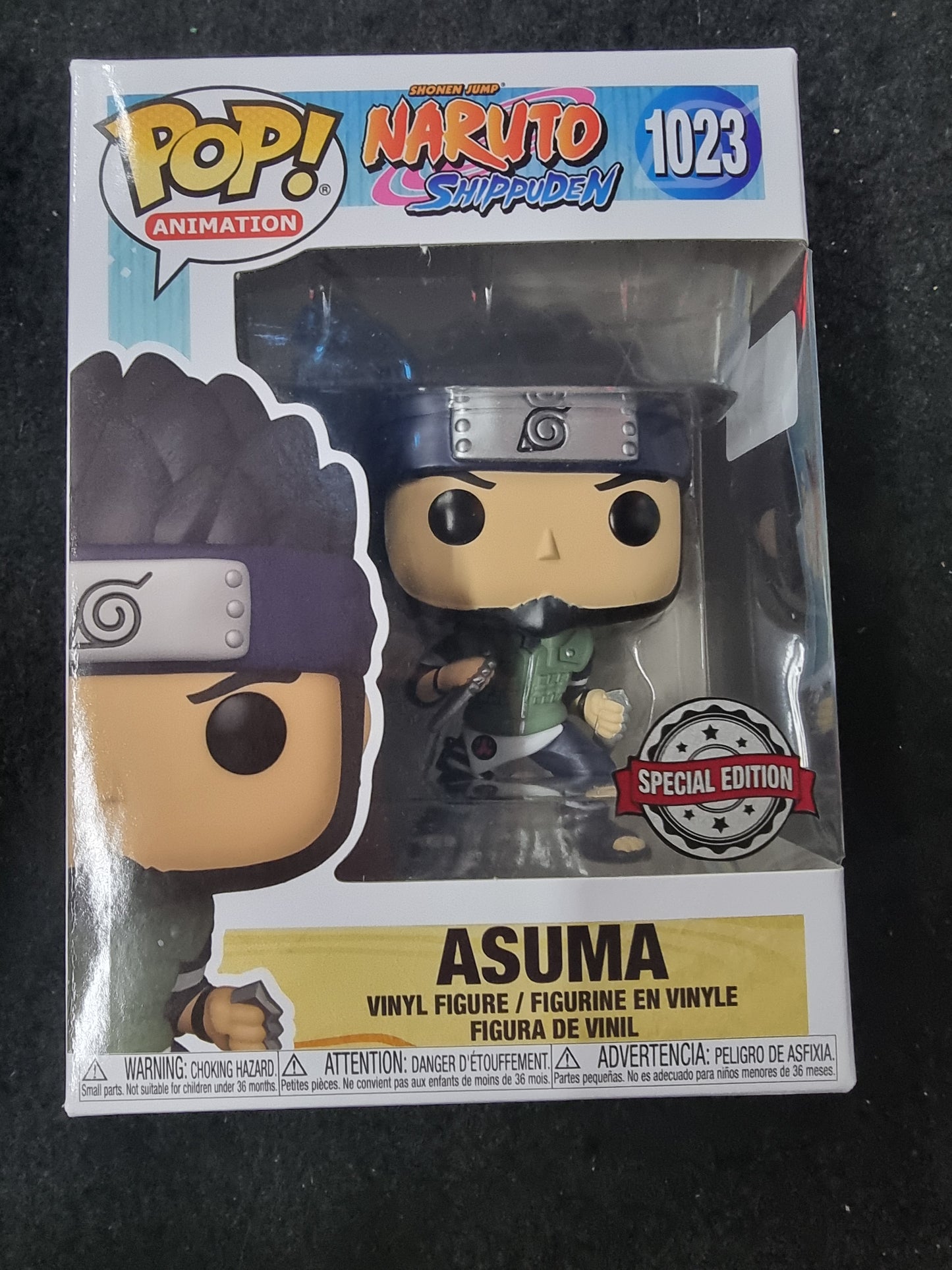 FUNKO POP NARUTO SHIPPUDEN ASUMA SPECIAL EDITION #1023