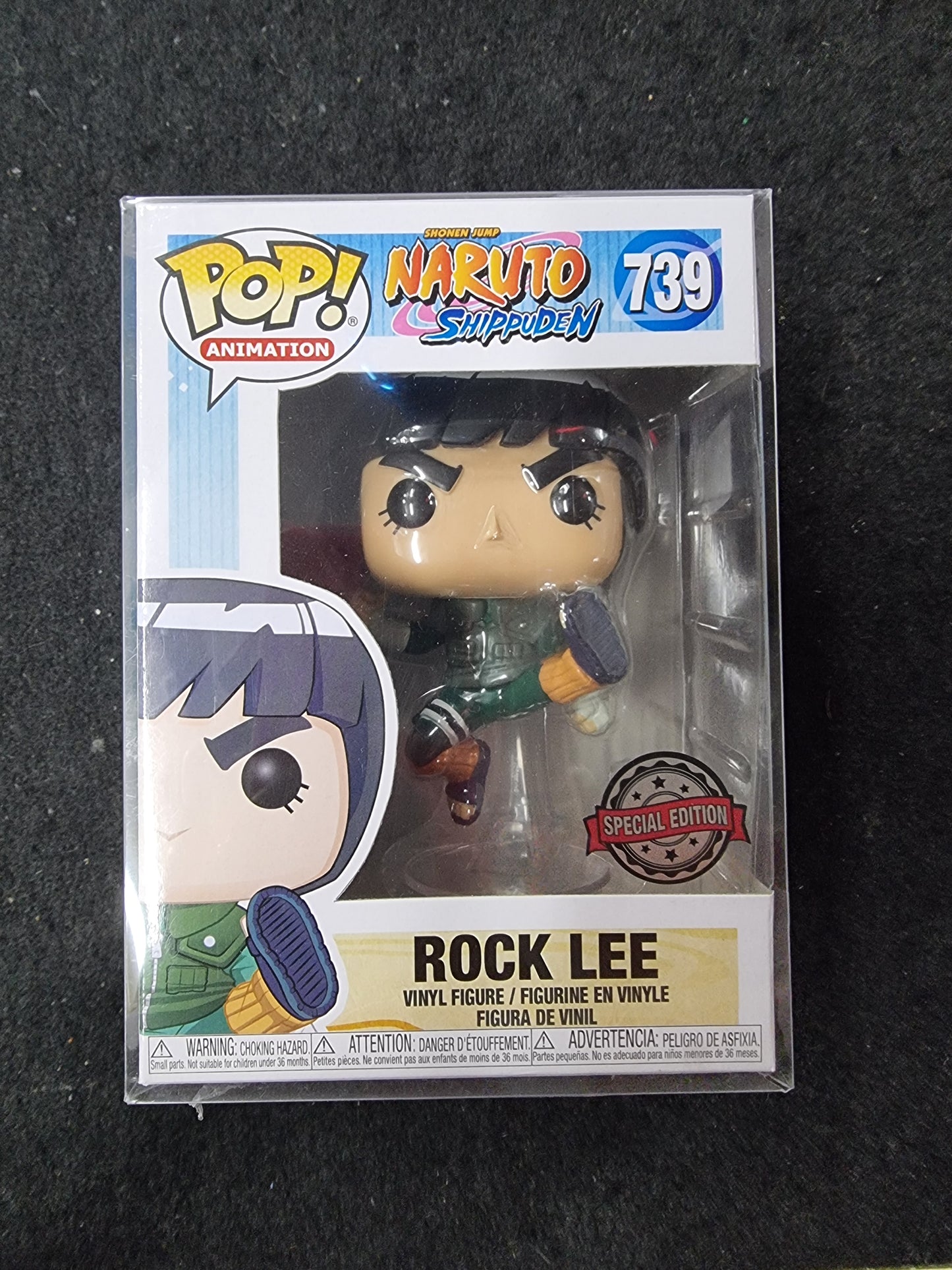 FUNKO POP NARUTO SHIPPUDEN ROCK LEE SPECIAL EDITION #739