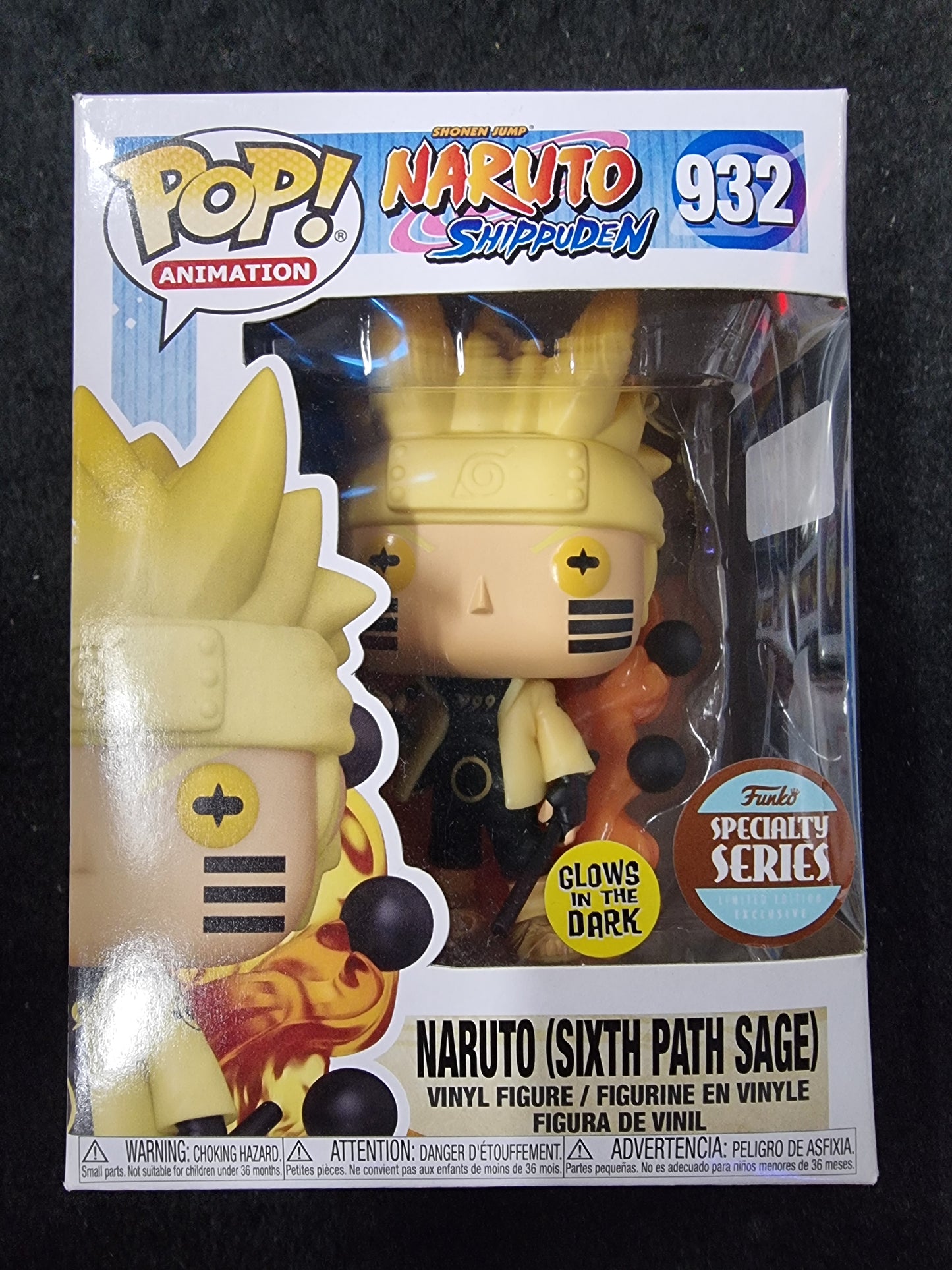 FUNKO POP NARUTO SHIPPUDEN NARUTO (SIXTH PATH SAGE) SPECIALTY SERIES #932