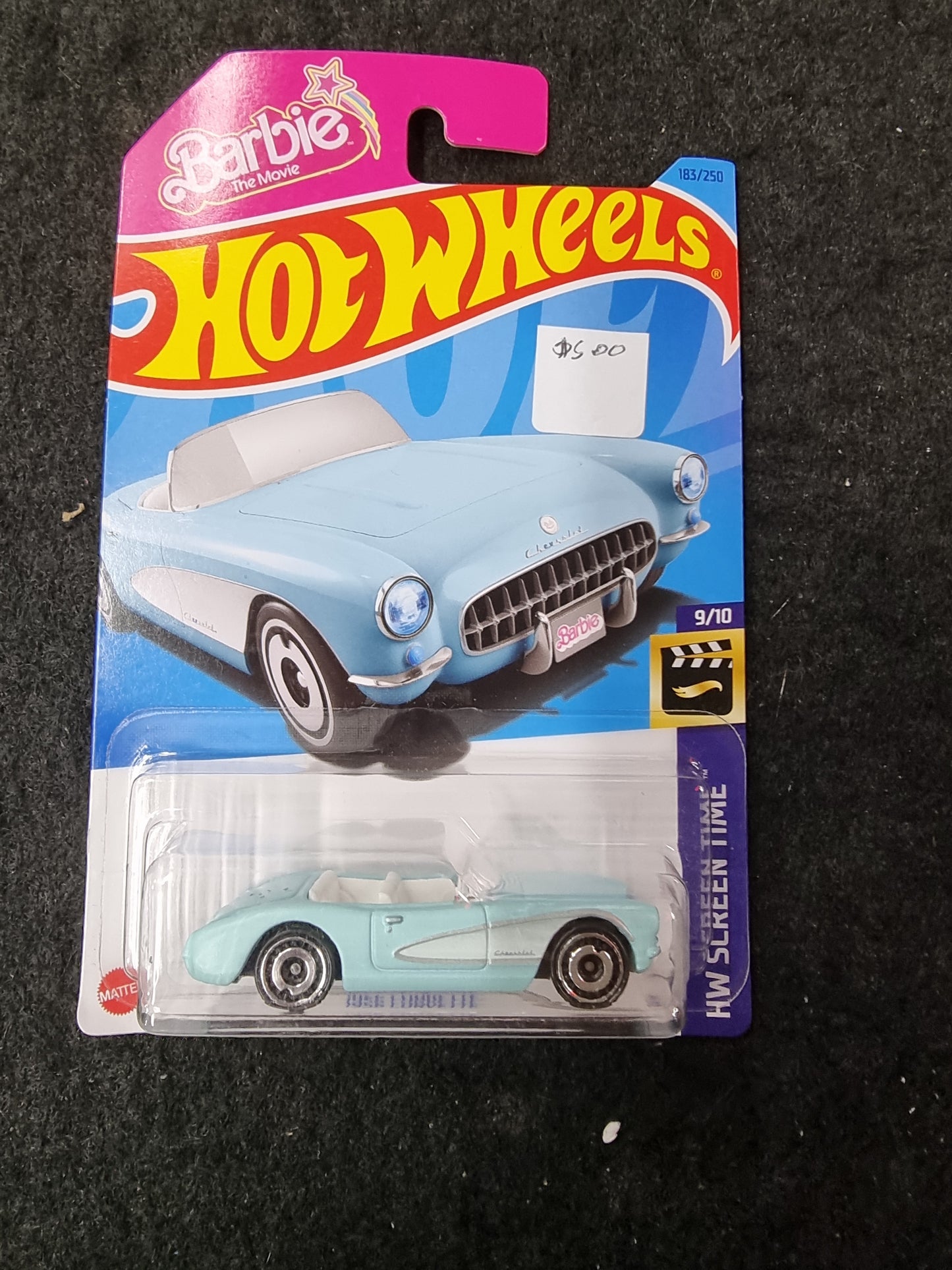 HOTWHEELS 1956 BARBIE MOVIE CORVETTE