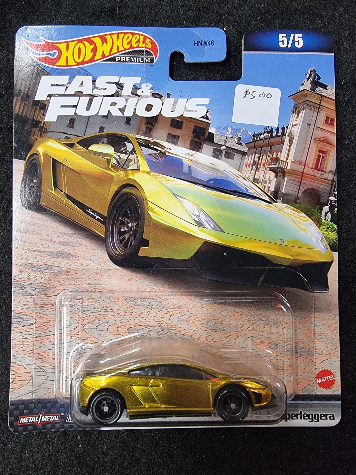 HOTWHEELS FAST & FOURIOUS LAMBORGHINI GALLARDO LP 570-4 SUPERLEGGERA