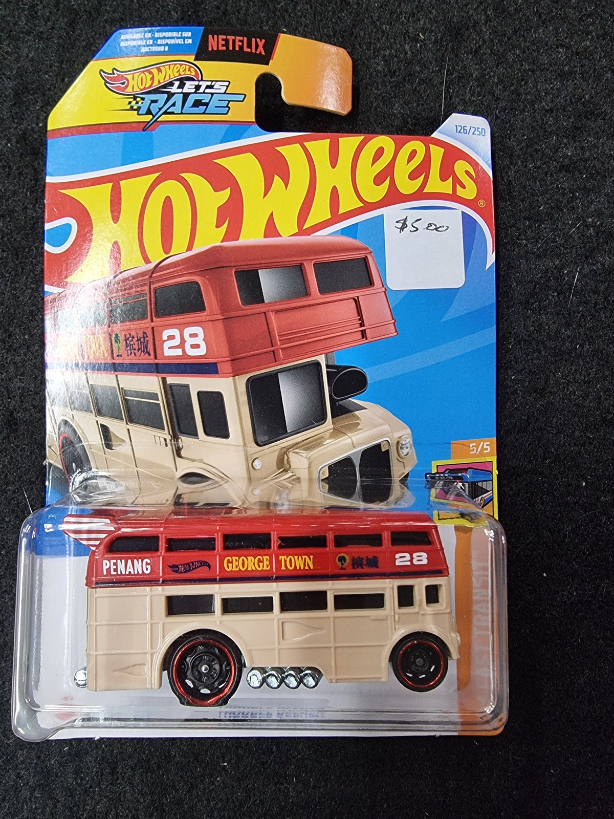 HOTWHEELS TROUBLE DECKER