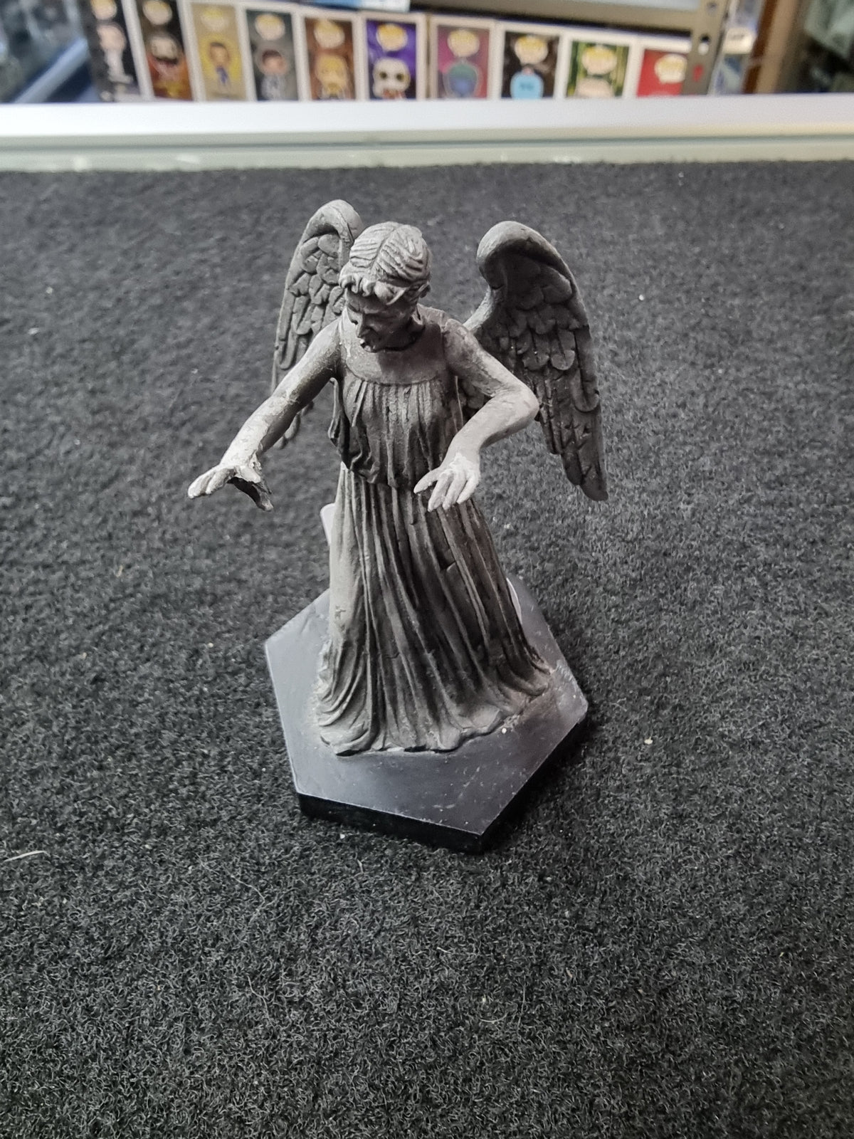 DOCTOR WHO WEEPING ANGEL CHESS PIECE