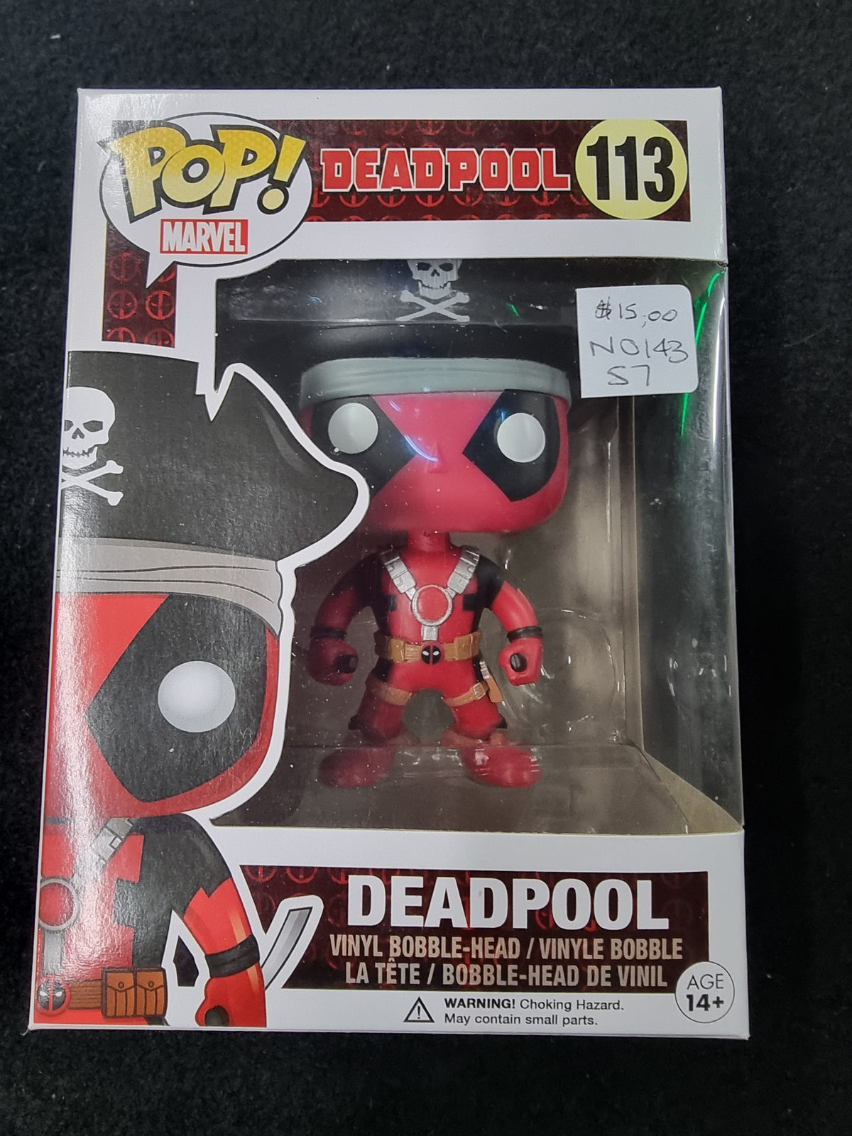 FUNKO POP DEADPOOL (PIRATE) #113