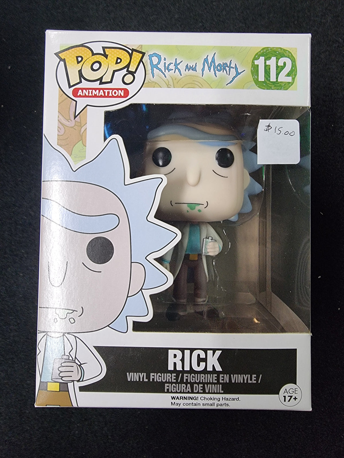 FUNKO POP RICK AND MORTY RICK #112