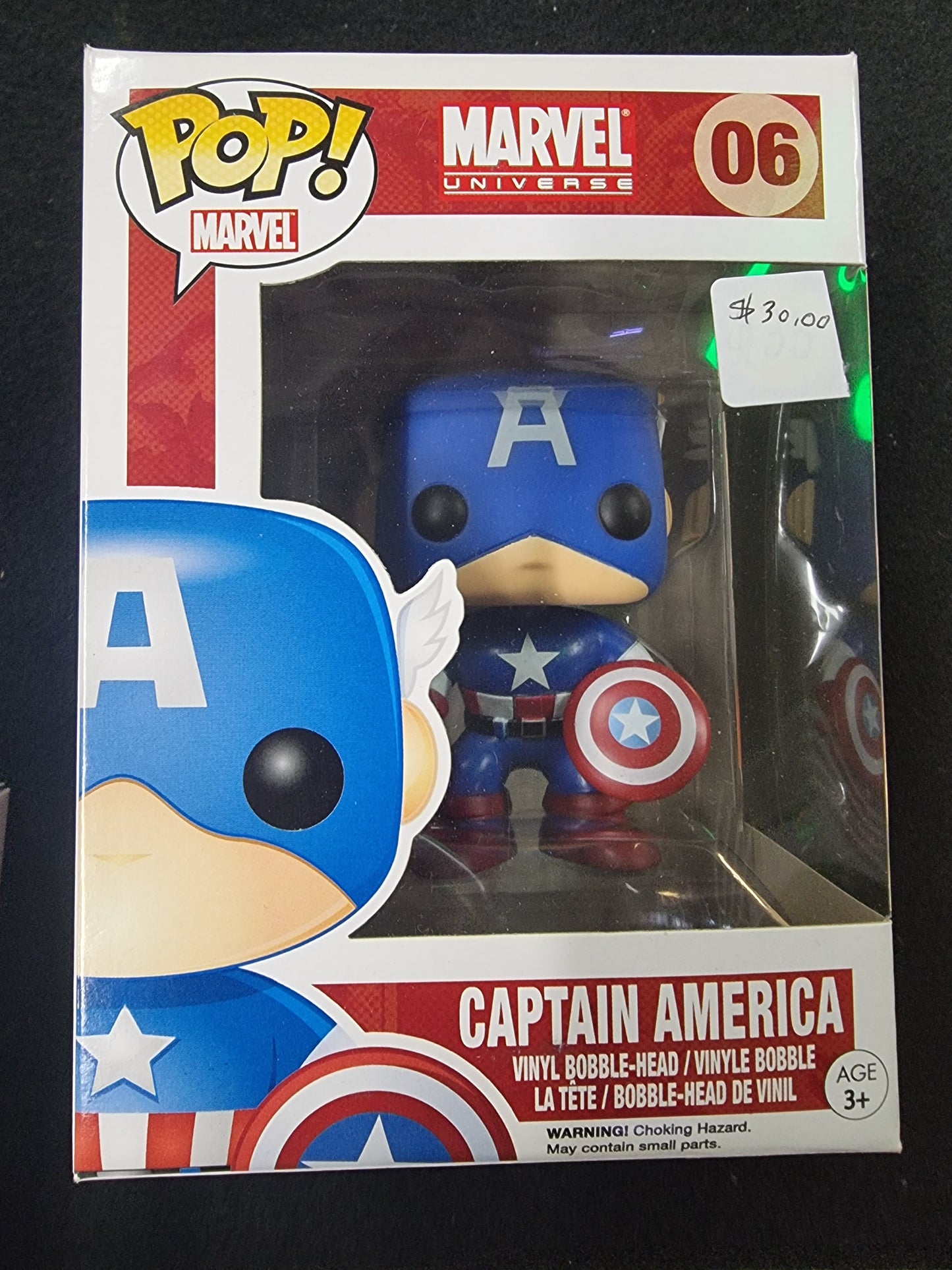 FUNKO POP MARVEL UNIVERSE CAPTAIN AMERICA #06