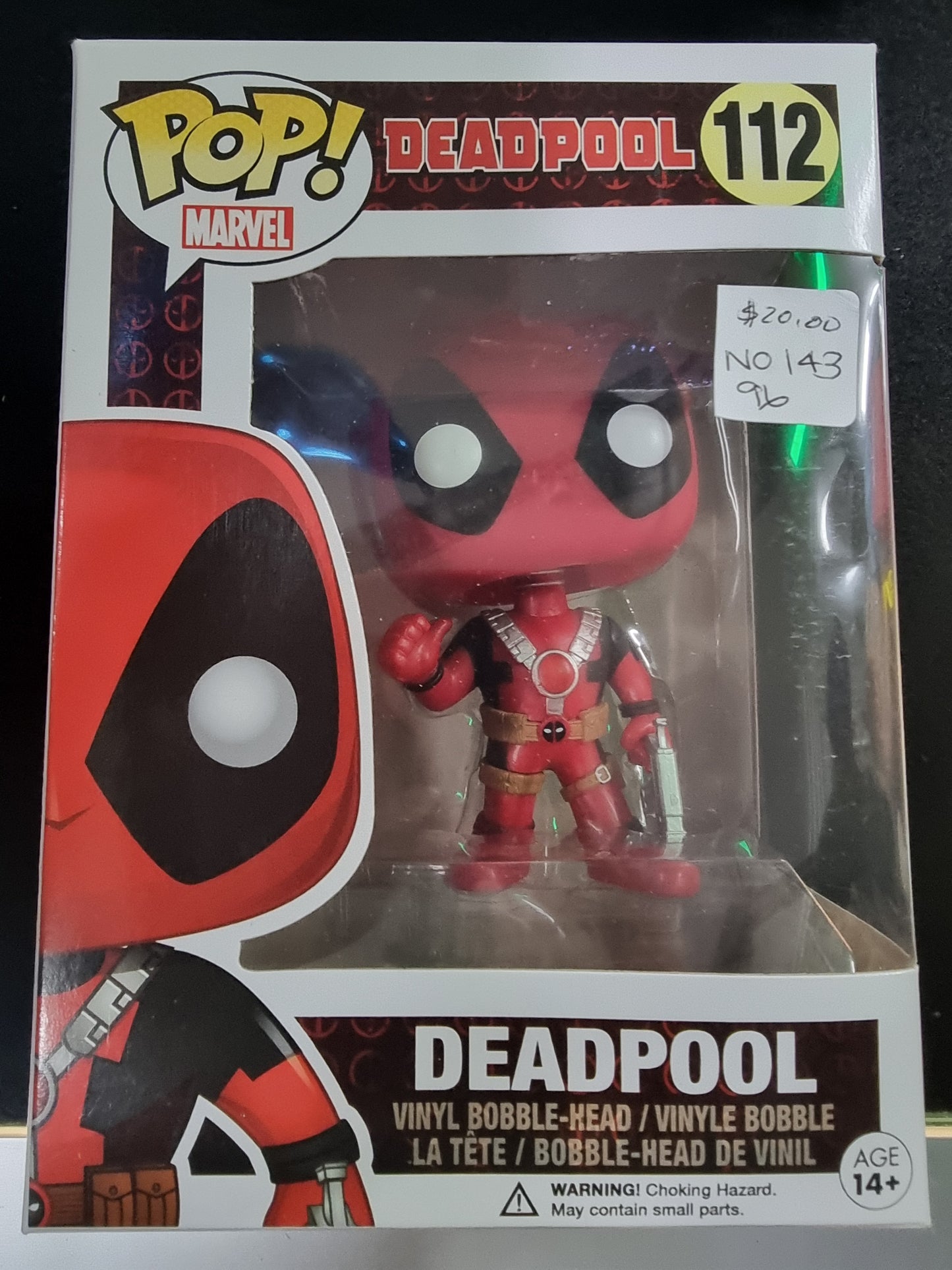 FUNKO POP DEADPOOL (THUMB UP) #112