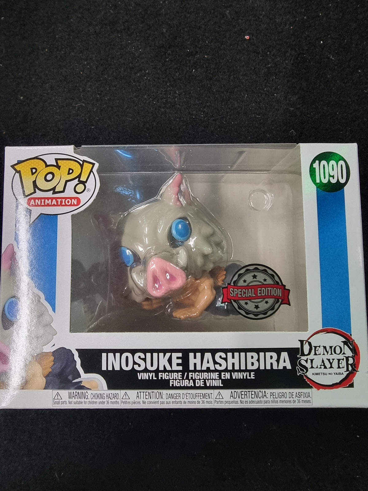 FUNKO POP DEMON SLAYER INOSUKE HASHIBIRA #1090 SPECIAL EDITION