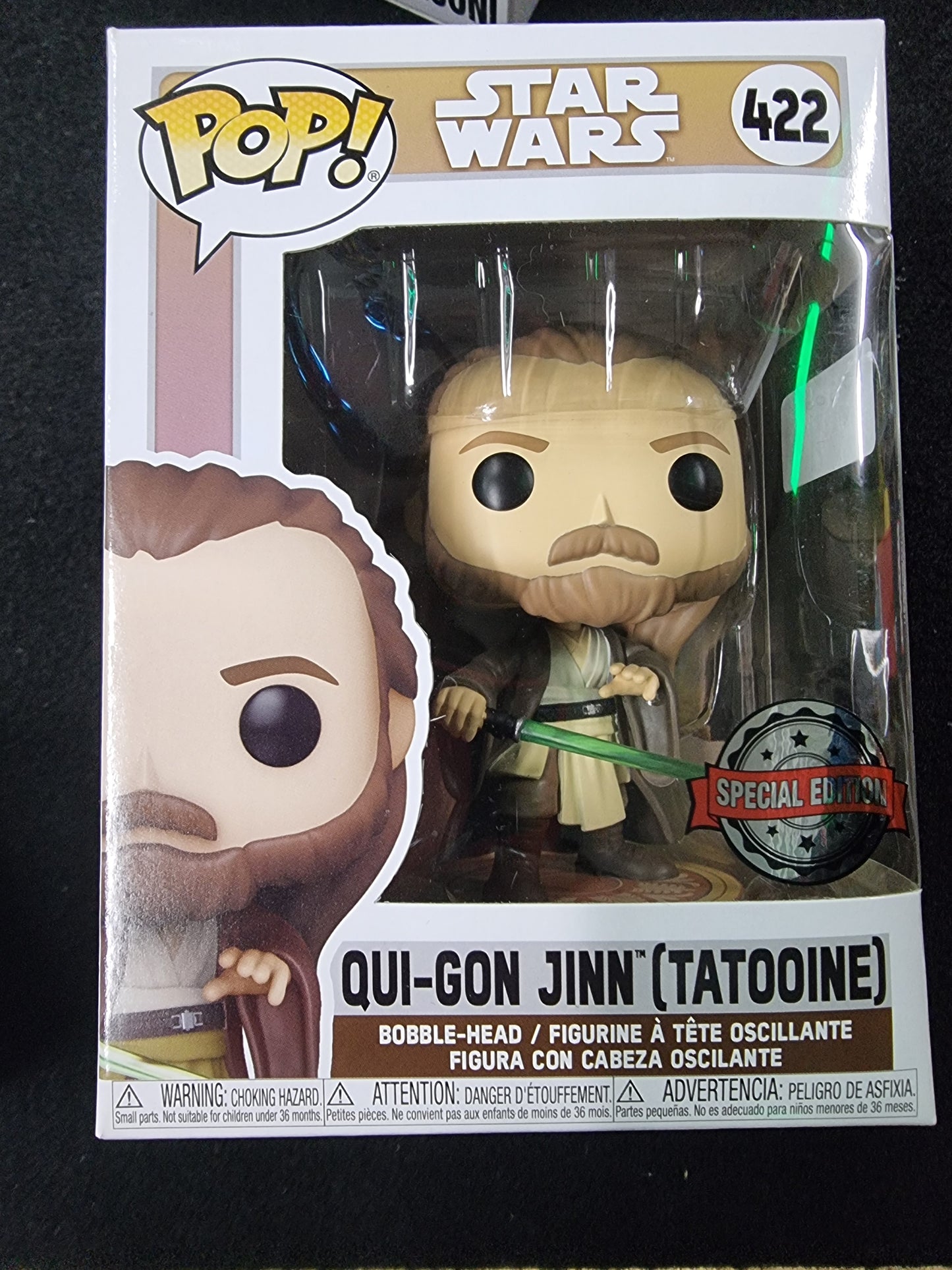 FUNKO POP STAR WARS QUI-GON JINN (TATOOINE) #422