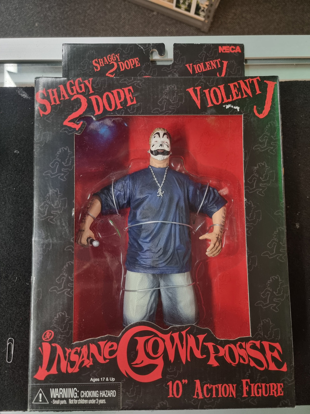 INSANE CLOWN POSSE VIOLET J 10" ACTION FIGURE