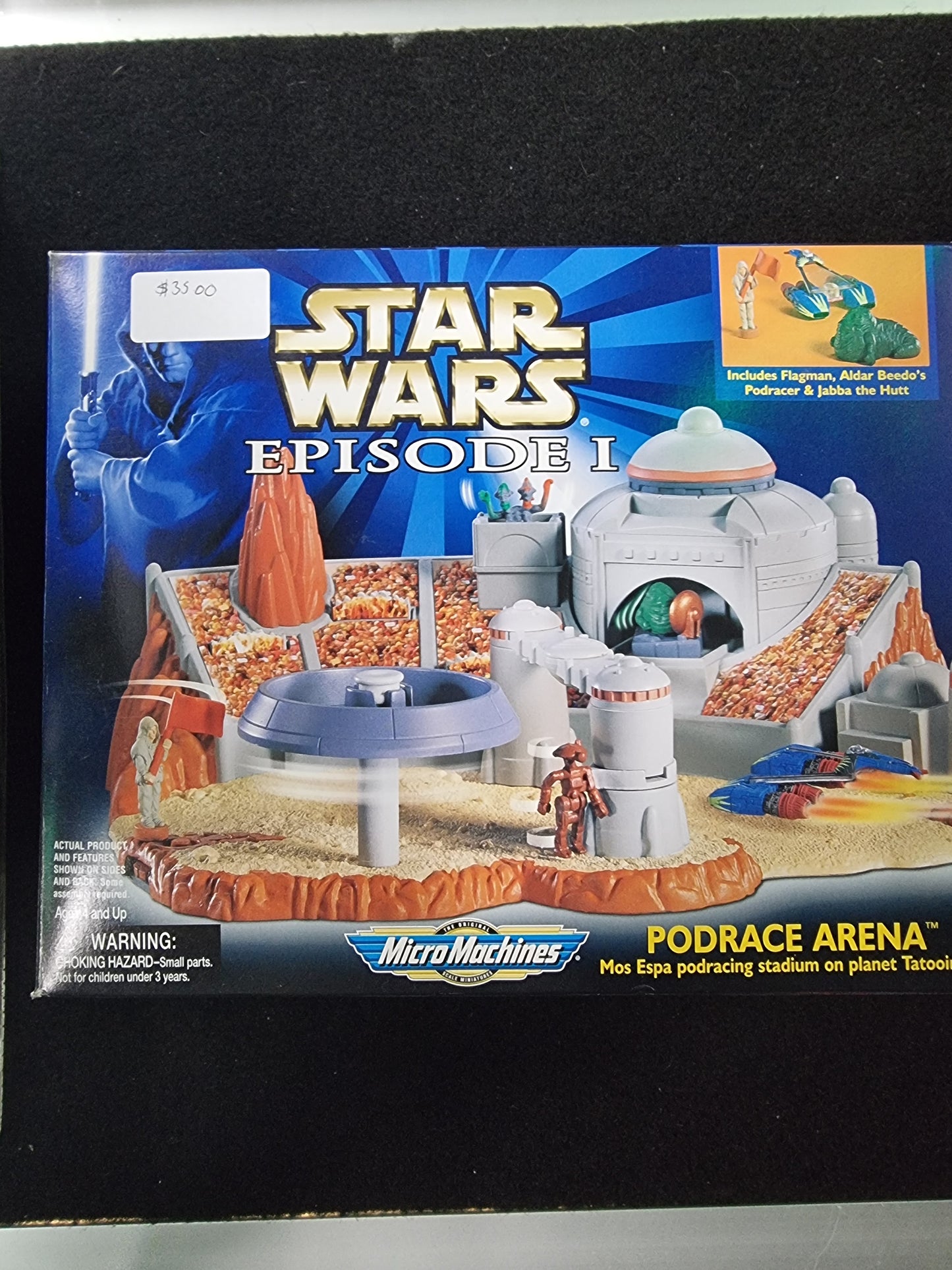 STAR WARS EPISODE 1 PODRACE ARENA MICRO MACHINE