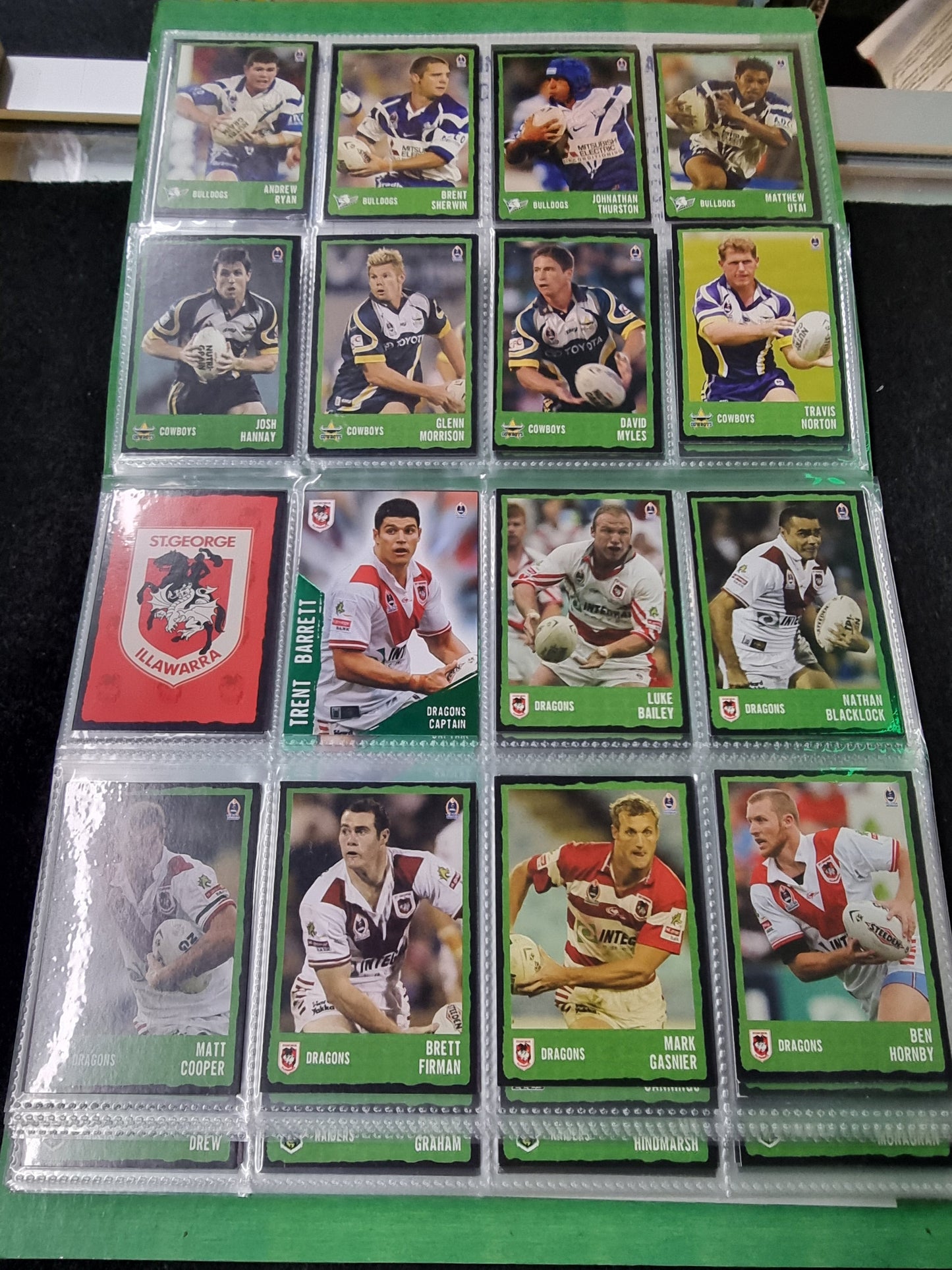 2004 OFFICIAL RUGBY LEAGUE CARD SERIES Captain Comics and Collectables Pty Ltd
