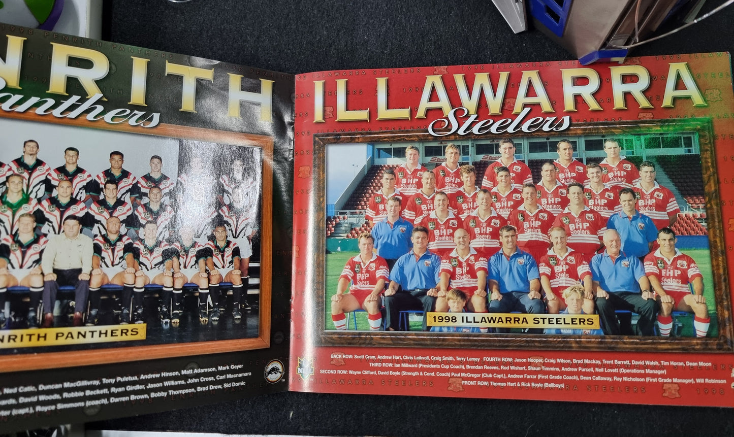 1998 THE OFFICIIAL NRL RUGBY LEAGUE ALBUM