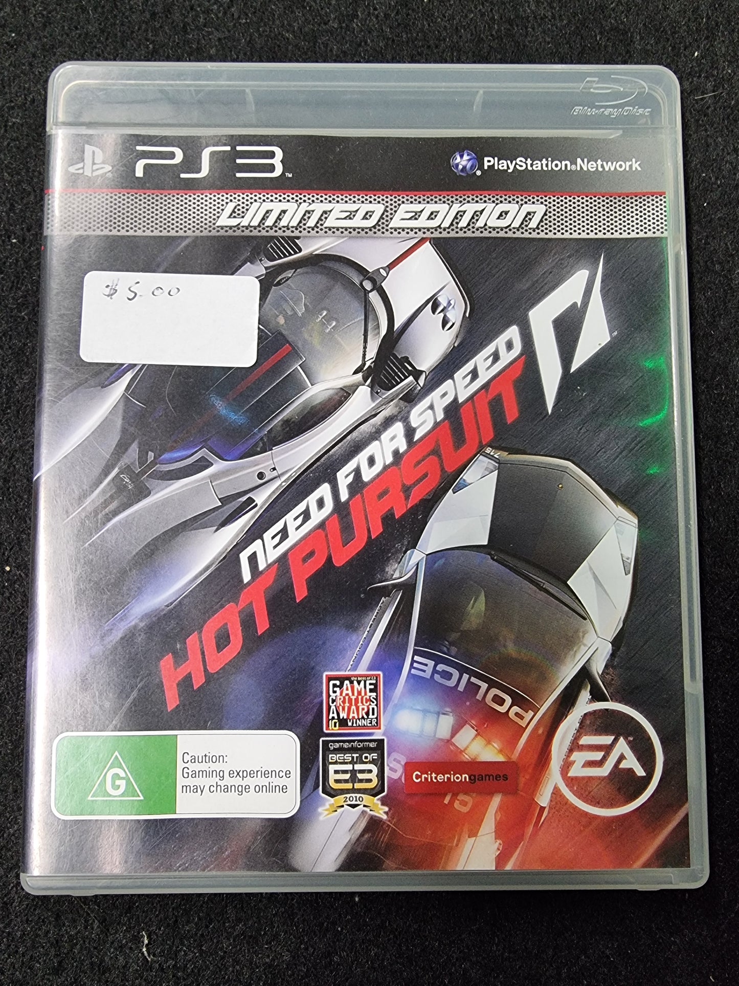 PS3 NEED FOR SPEED HOT PURSUIT LIMITED EDITION
