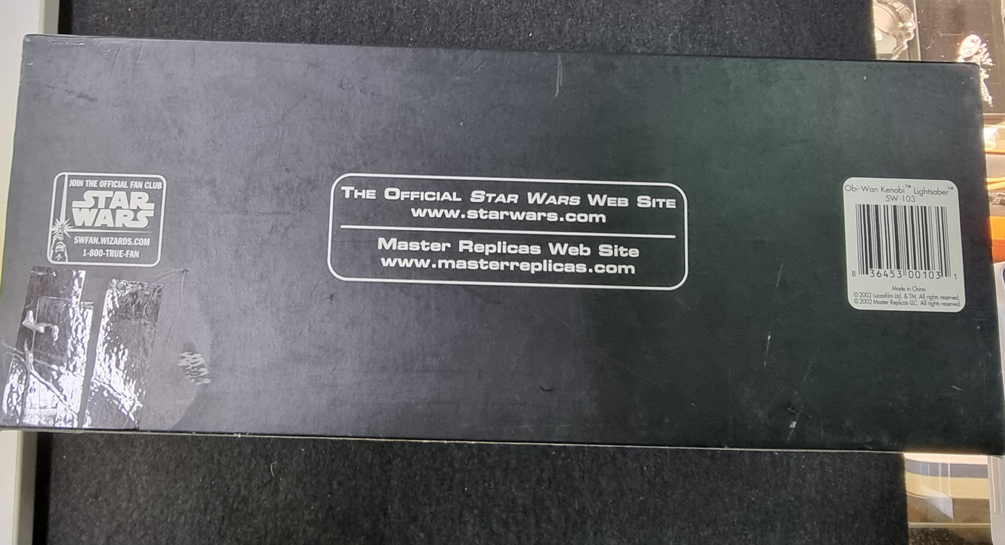 STAR WARS MASTER REPLICAS OBI-WWAN KENOBI LIGHTSABER