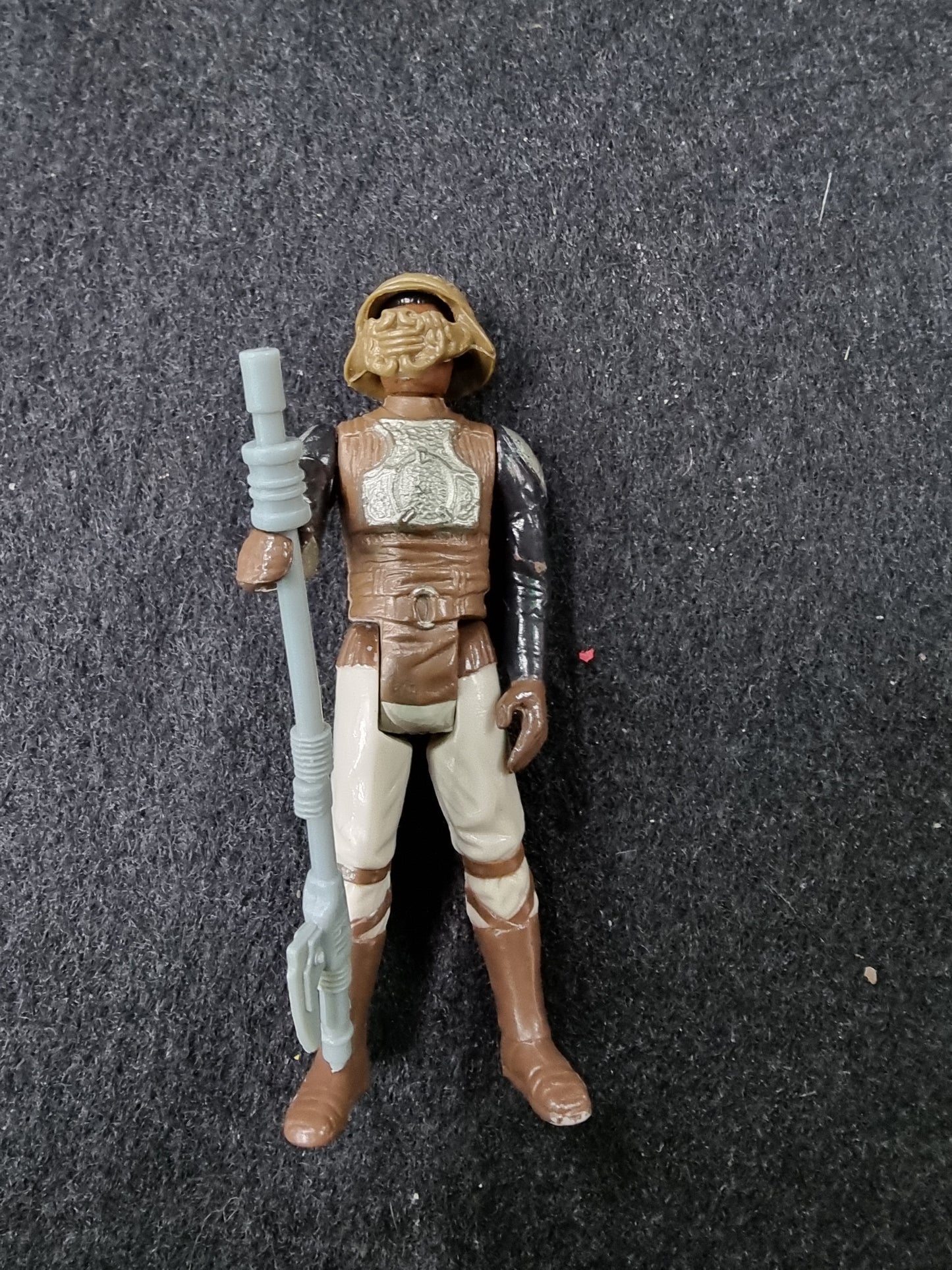 STAR WARS 1982 VNTAGE LANDO CALRISSIAN SKIFF GUARD FIGURE
