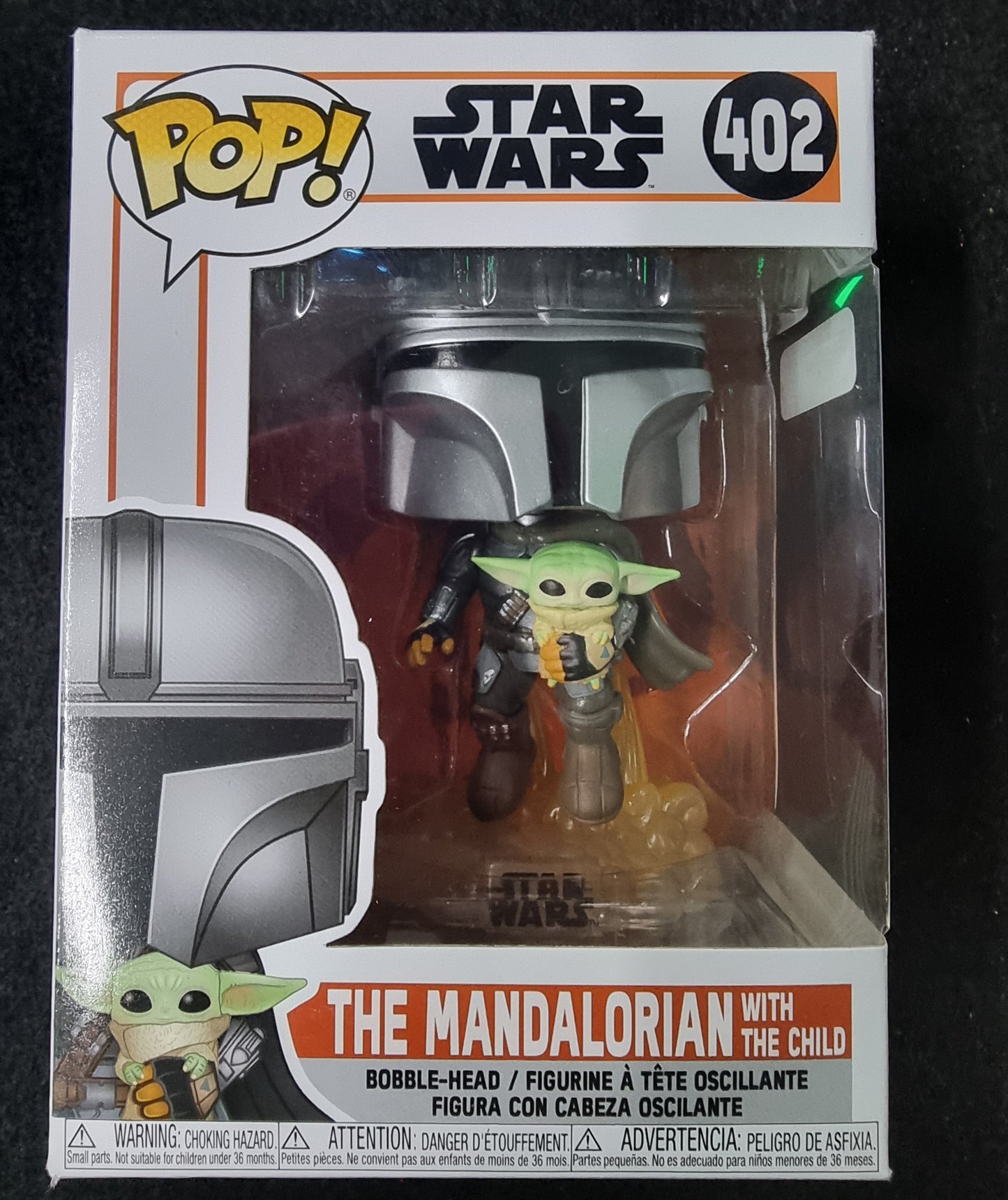 FUNKO POP STAR WARS THE MANDALORIAN WITH CHILD #402