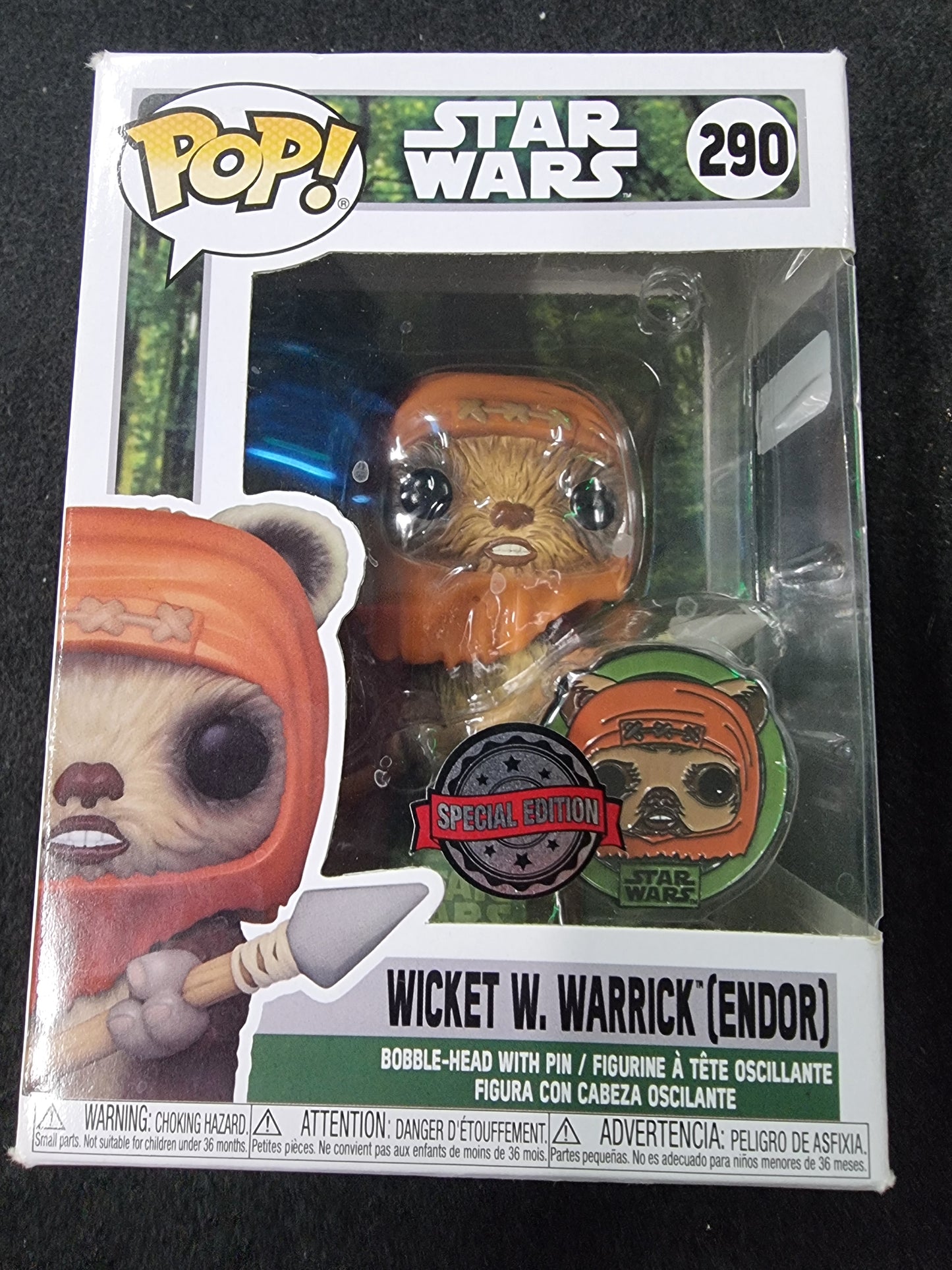FUNKO POP STAR WARS WICKET W. WARRICK (ENDOR)