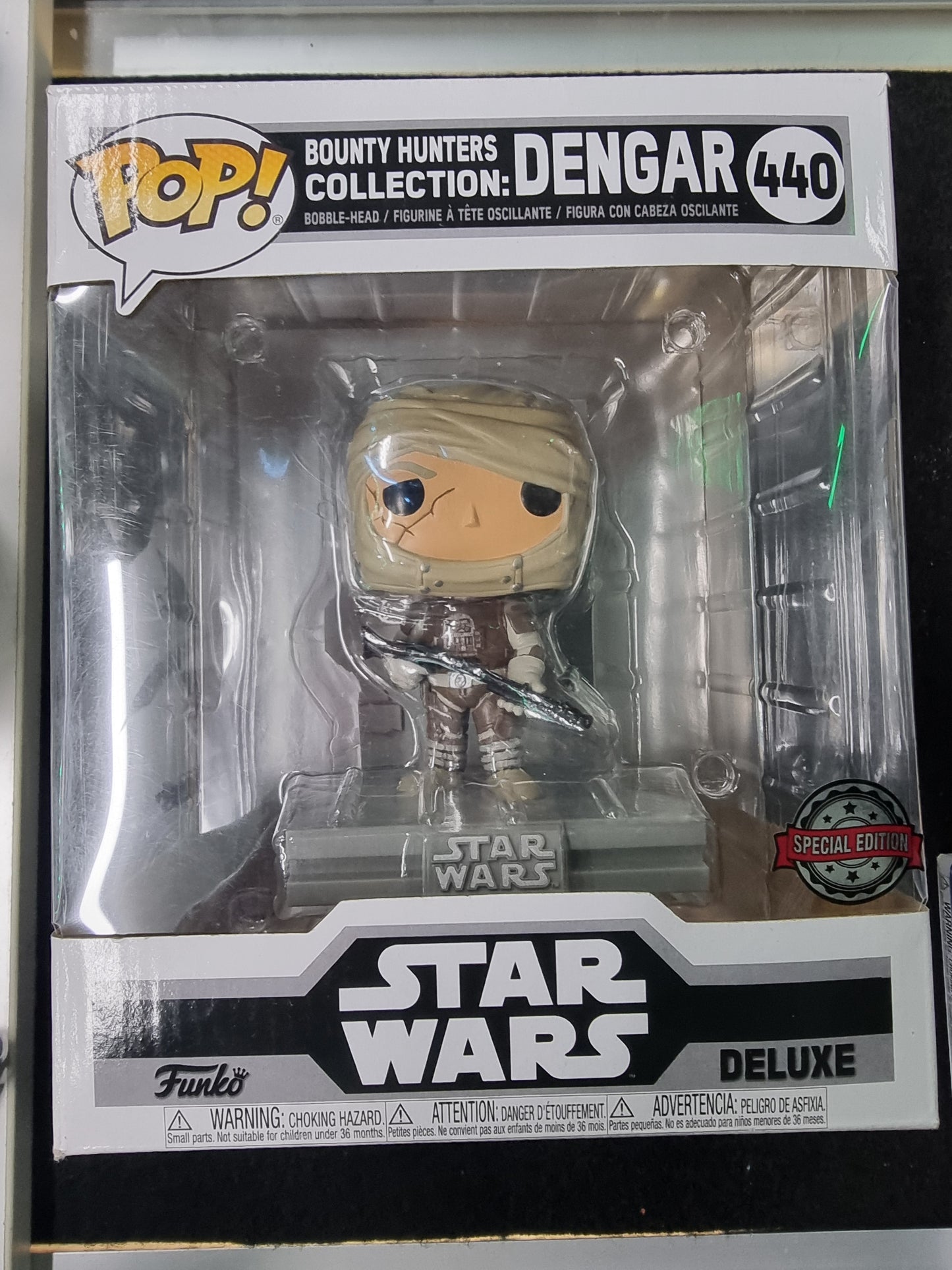 FUNKO POP STAR WARS BOUNTY HUNTERS COLLECTION : DENGAR #440 SPECIAL EDITION