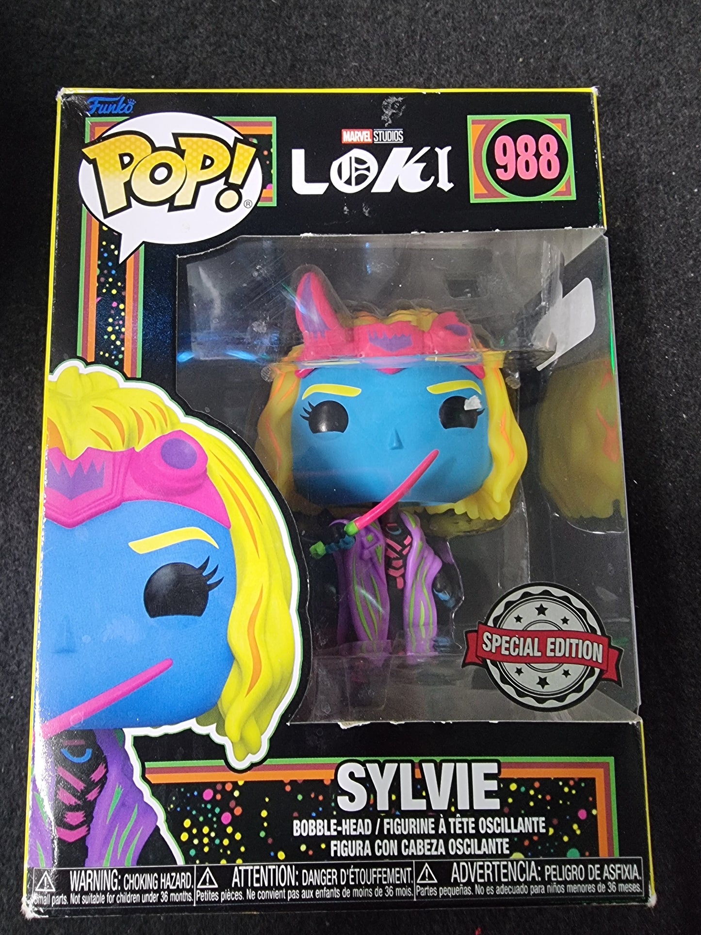 FUNKO POP MARVEL LOKI SYLVIE #988 SPECIAL EDITION