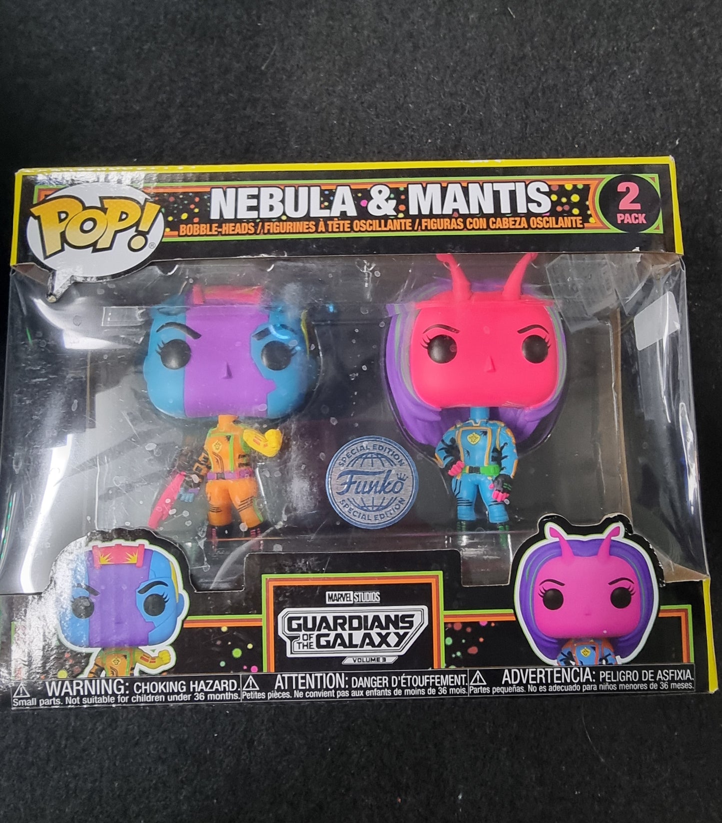 FUNKO POP GUARDIANS OF THE GALAXYNEBULA & MANTIS 2 PACK