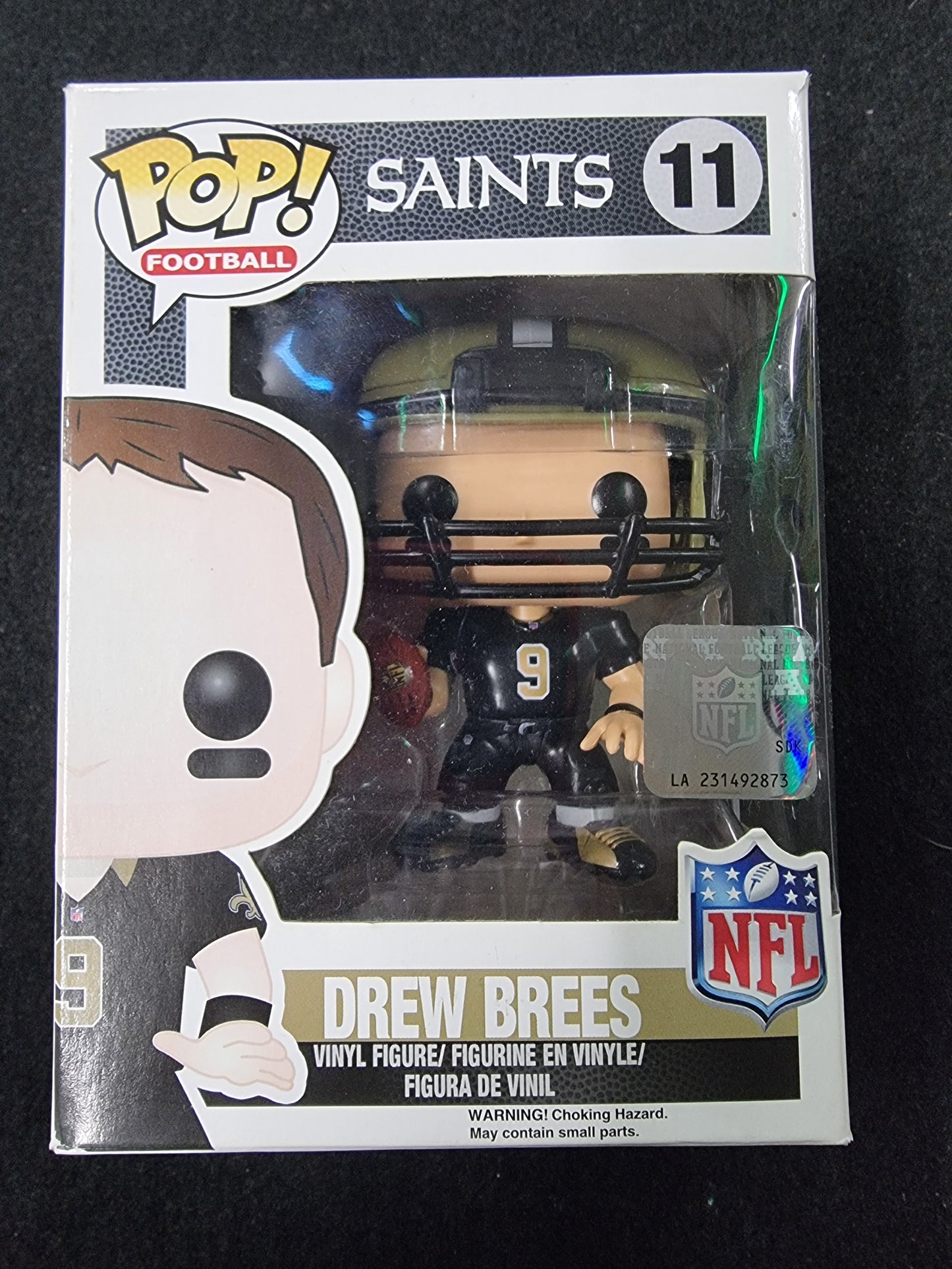 FUNKO POP SAINTS NFL DREW BREES #11