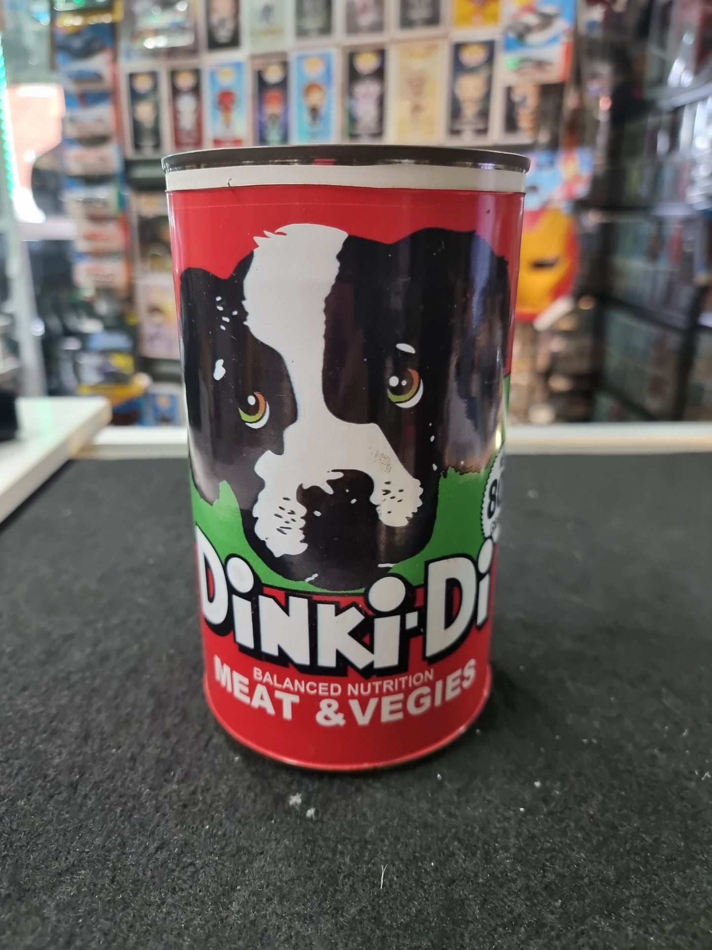 MAD MAX 2 DINKI-DI DOG FOOD MOVIE PROP