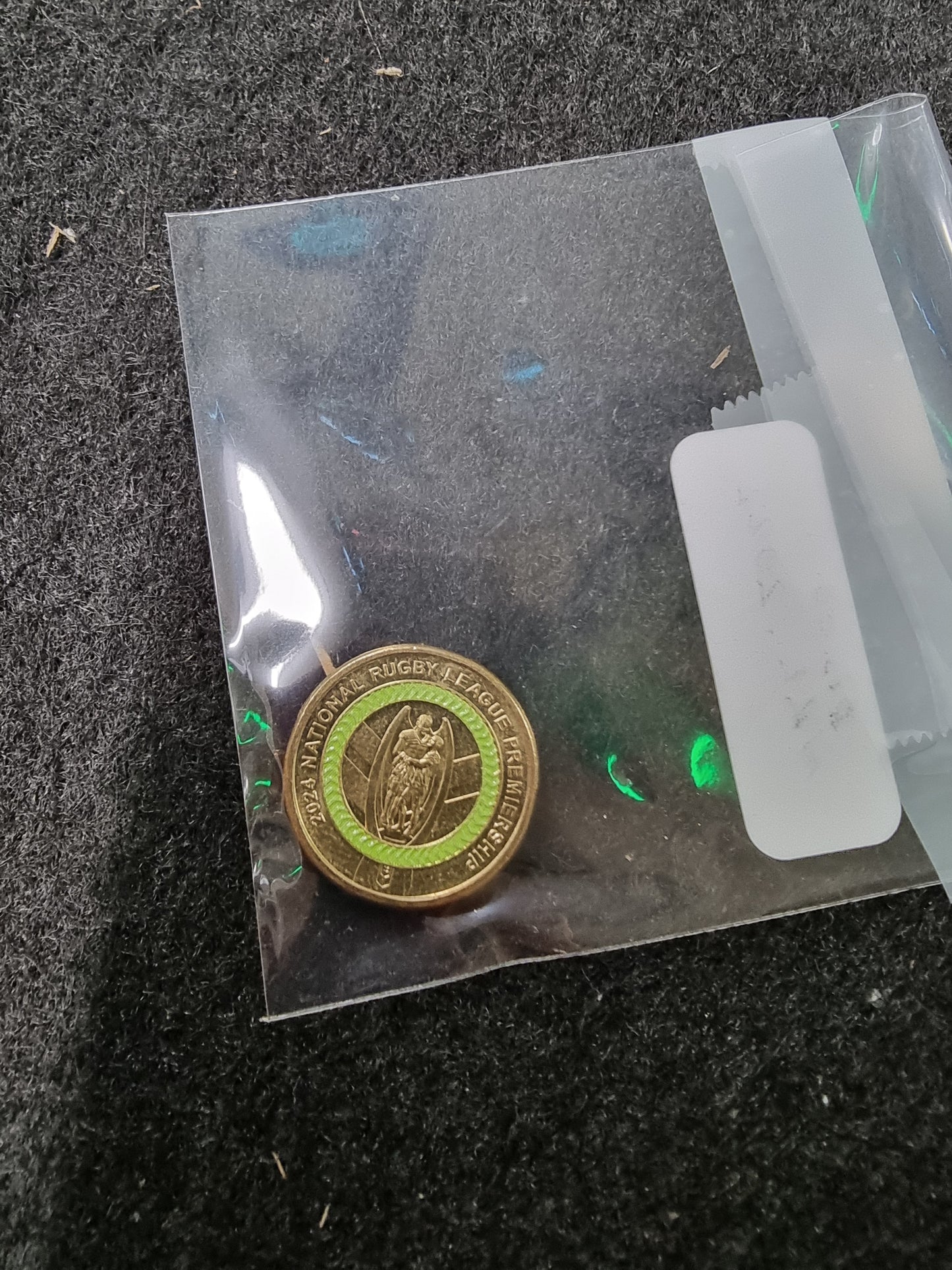 AUSTRALIAN: 2024 $2 NRL RUGBY COLOURED COIN