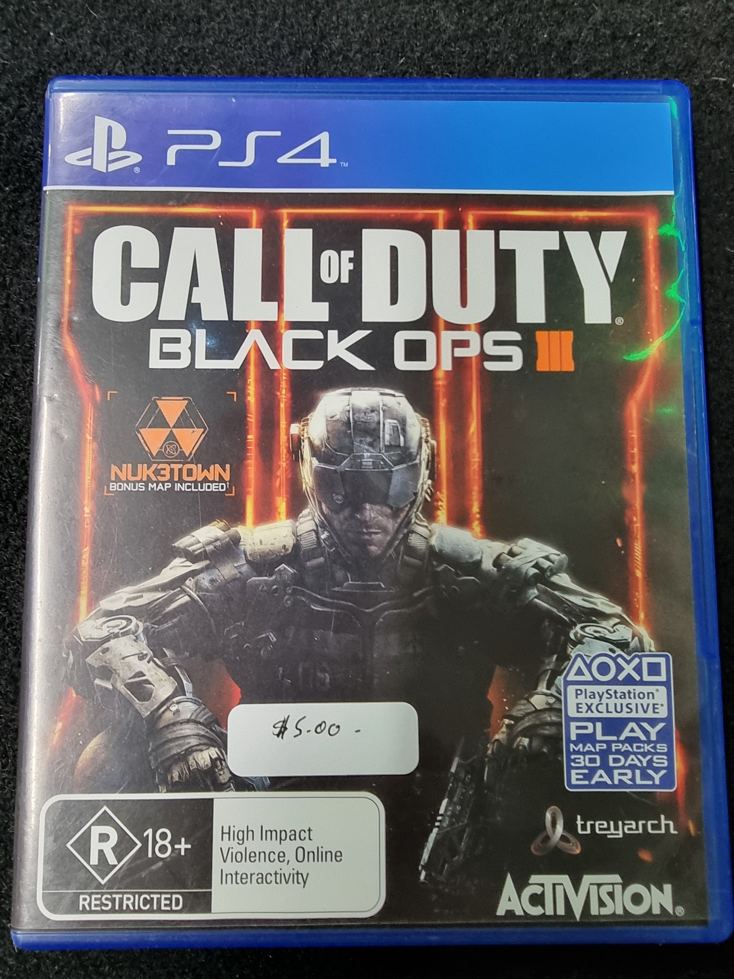 PS4 CALL OF DUTY BLACK OPS III