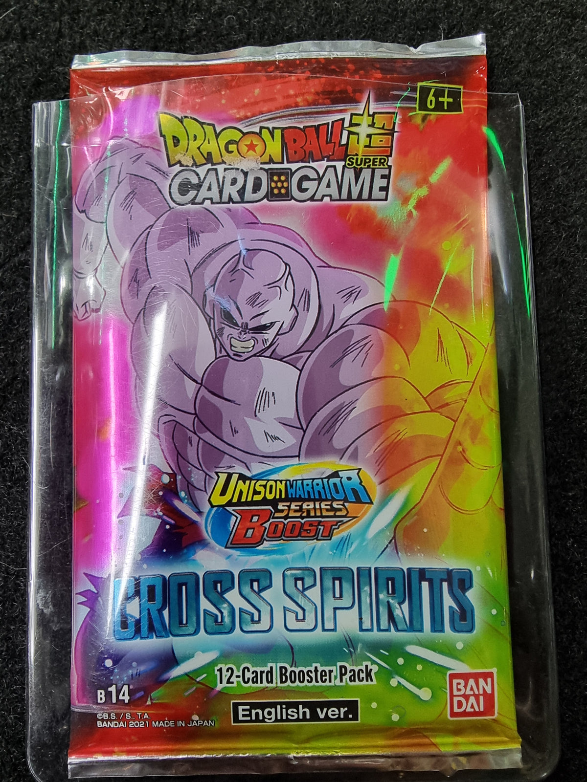Dragon Ball Super Card Game Cross Spirits Booster Pack Factory Sealed