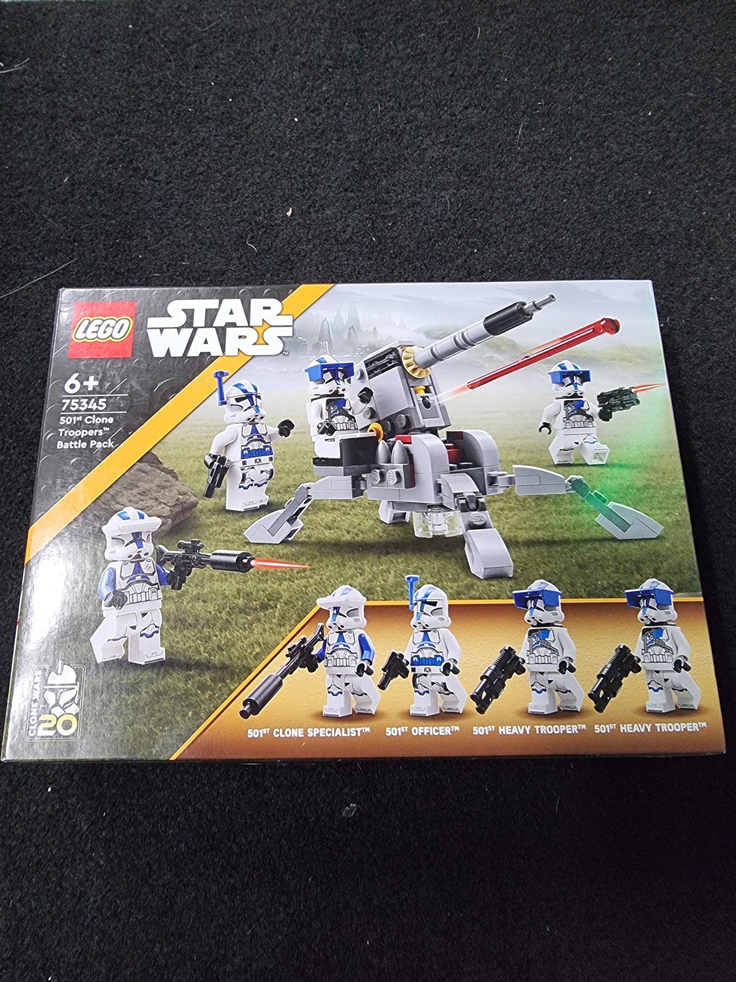 LEGO Star Wars 501st Clone Troopers Battle Pack Building Toy 75345 (119 Pieces)