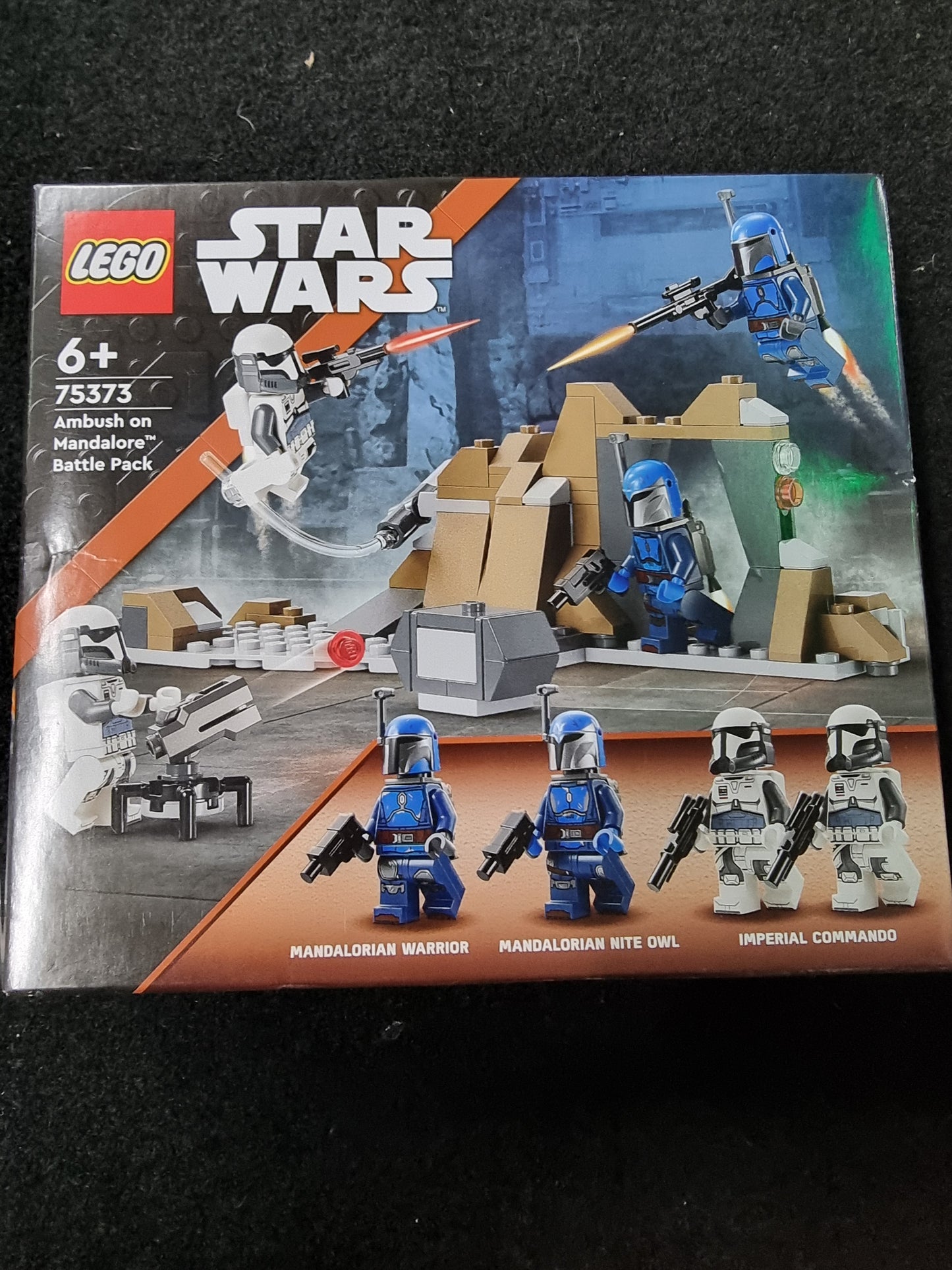 LEGO Star Wars Ambush on Mandalore Battle Pack 75373 Toy Building Kit 109 pcs
