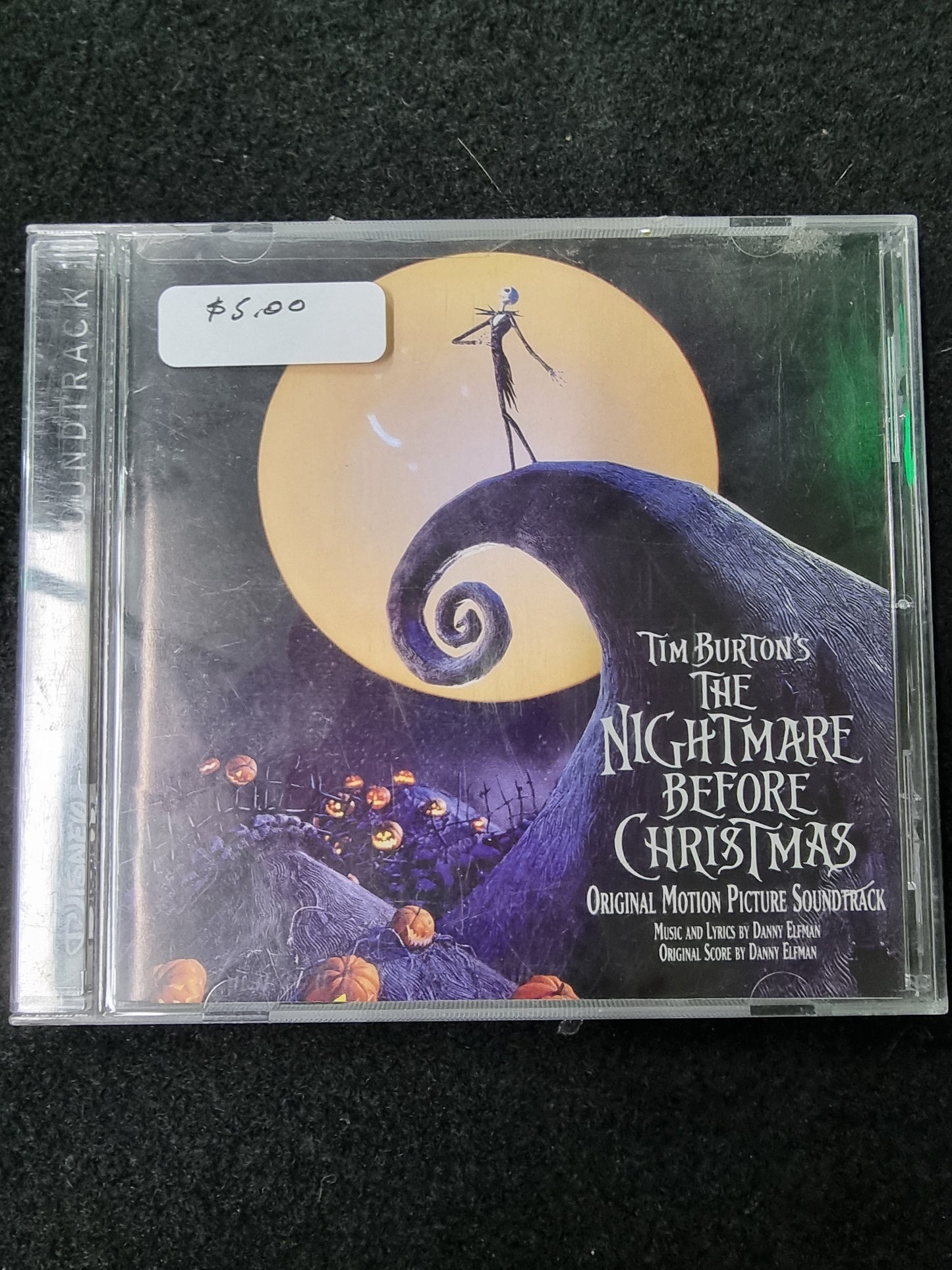 TIM BURTON'S THE NIGHTMARE BEFORE CHRISTMAS SOUNDTRACK