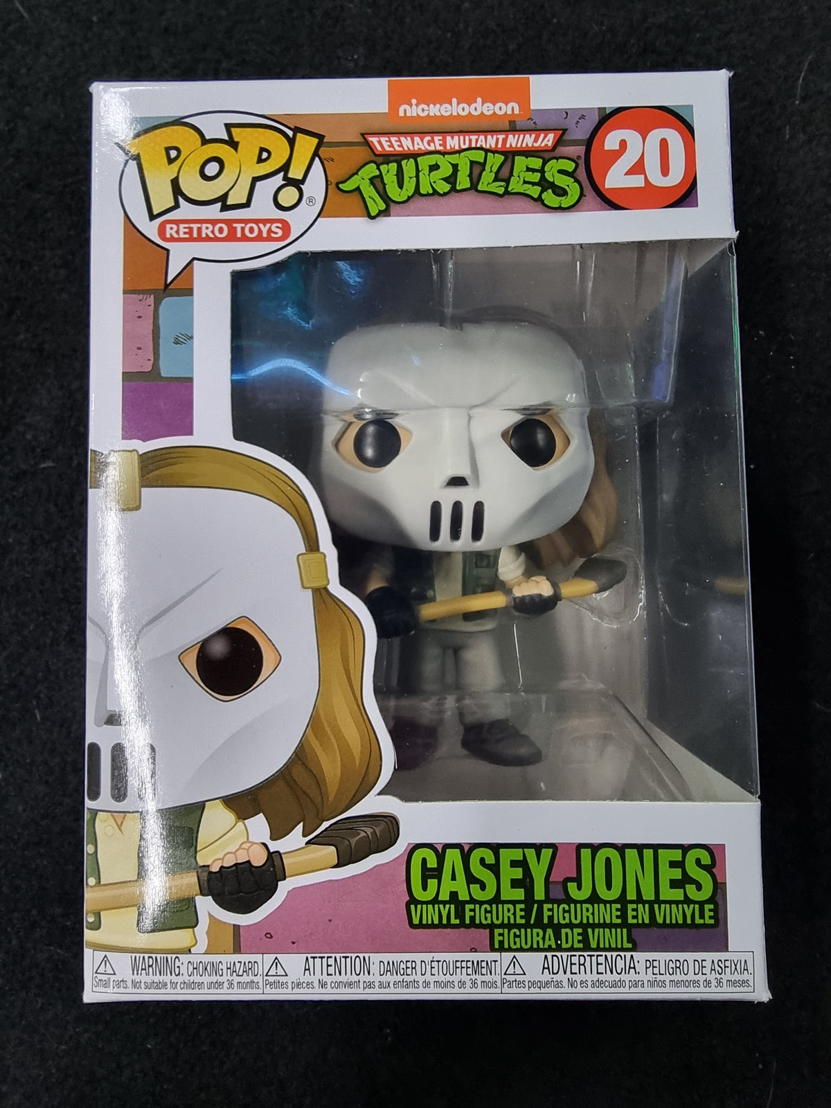FUNKO POP TEENAGE MUTANT NINJA TURTLES CASEY JONES #20