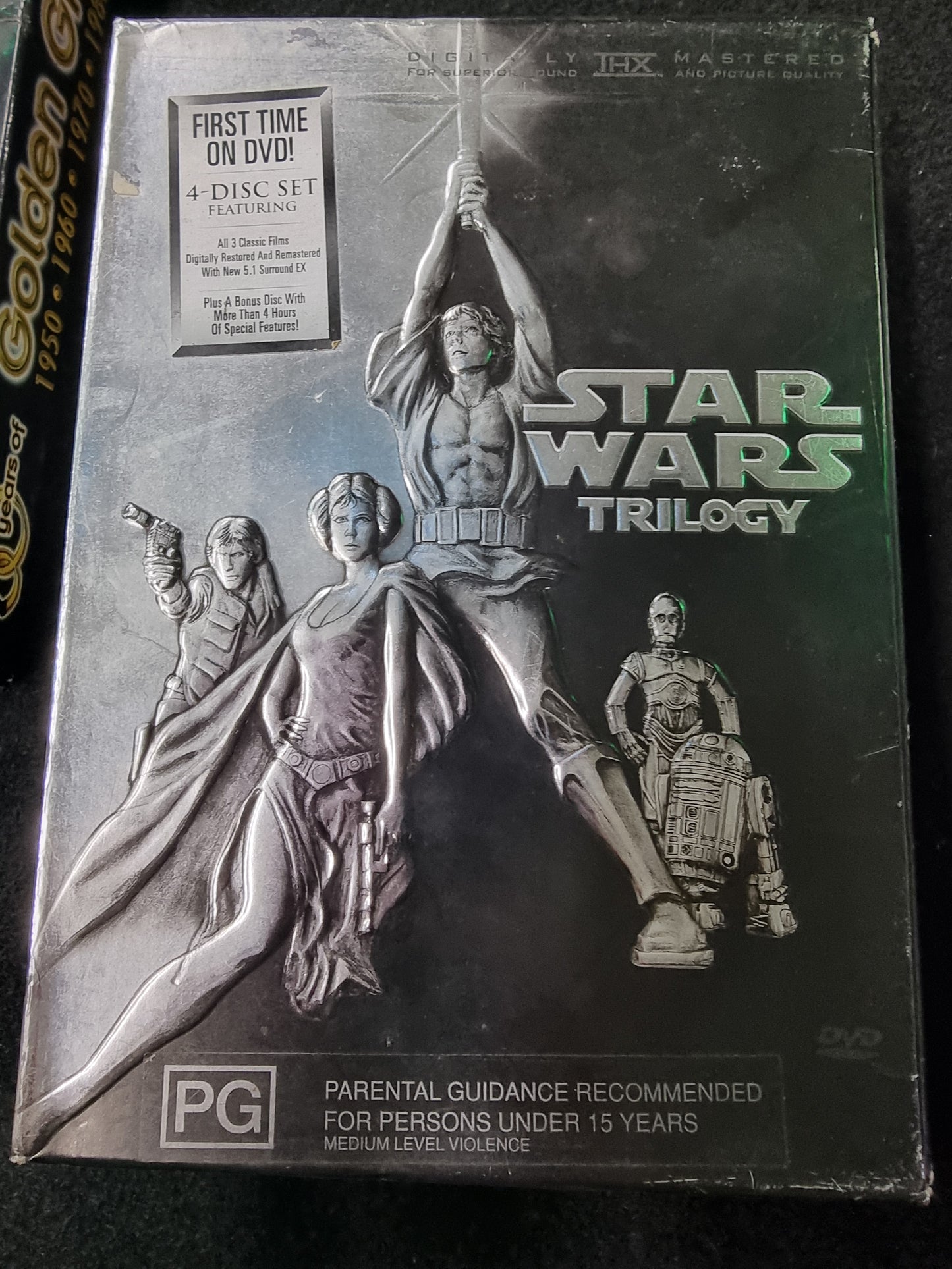 Star Wars Trilogy-4 Disc Set with Special Features - Digitally Remastered - 2004