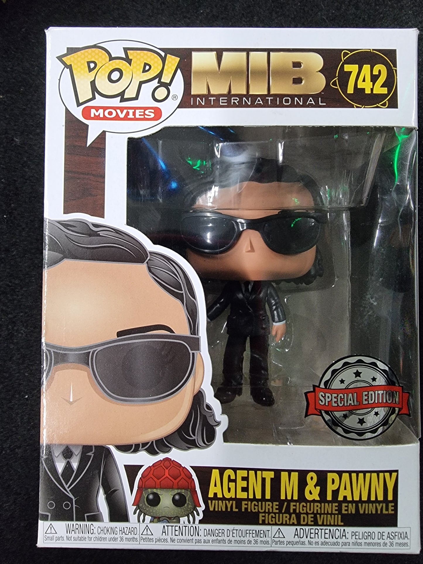 FUNKO POP MIB INTERNATIONAL AGENT M & PAWNY