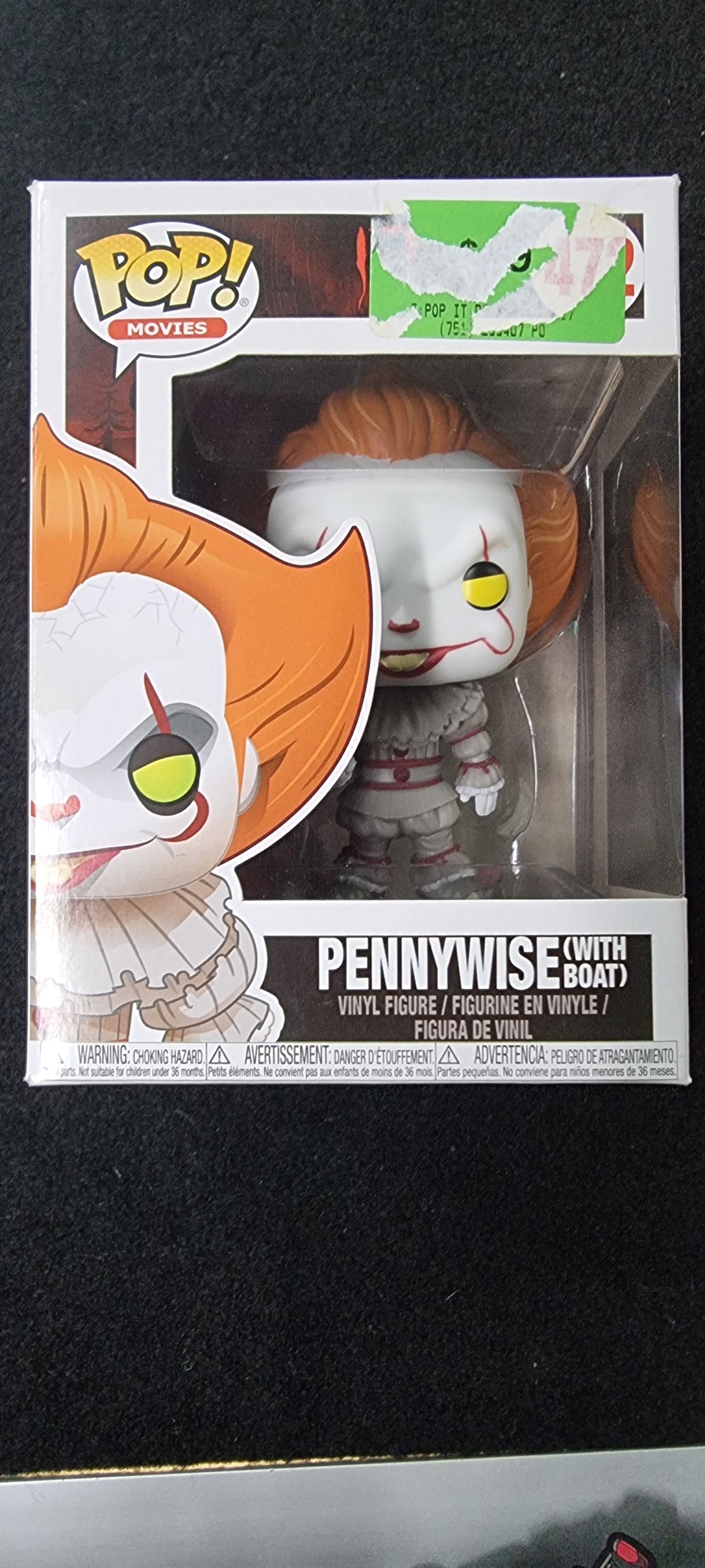FUNKO POP IT PENNYWISE (WITH BOAT)#472