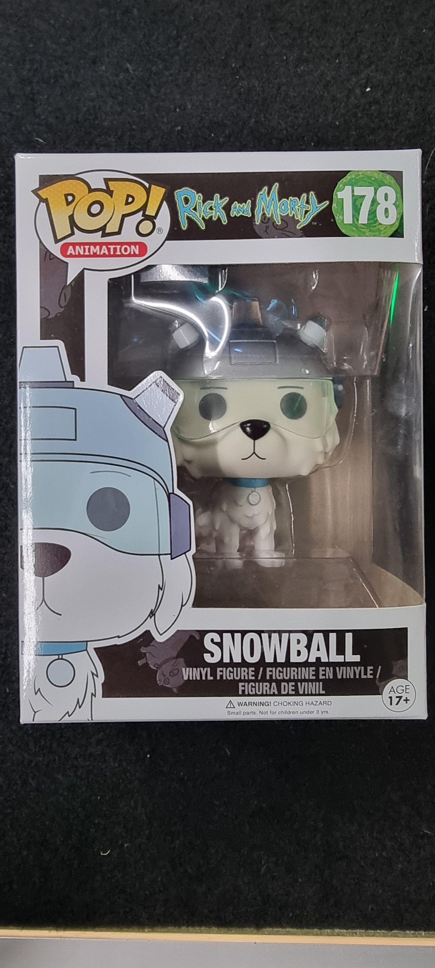 FUNKO POP RICK AND MORTY SNOWBALL #178