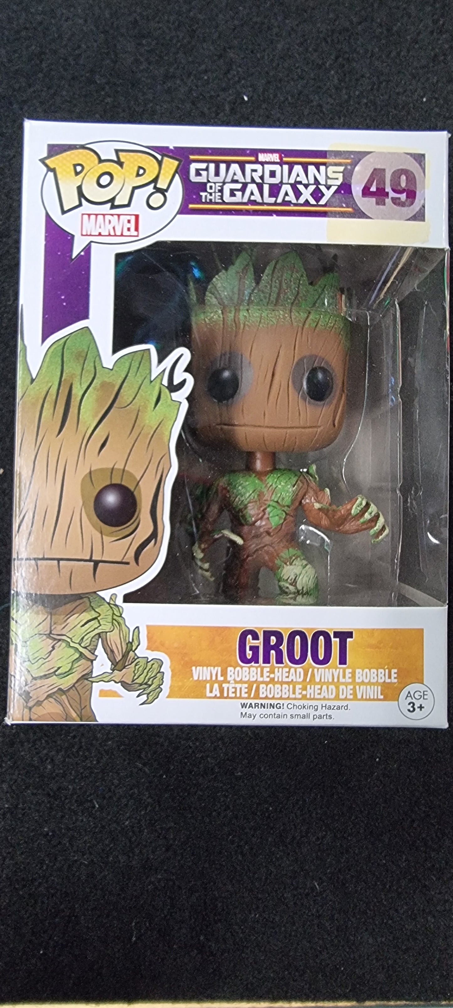 FUNKO POP GUARDIANS OF THE GALAXY GROOT #49