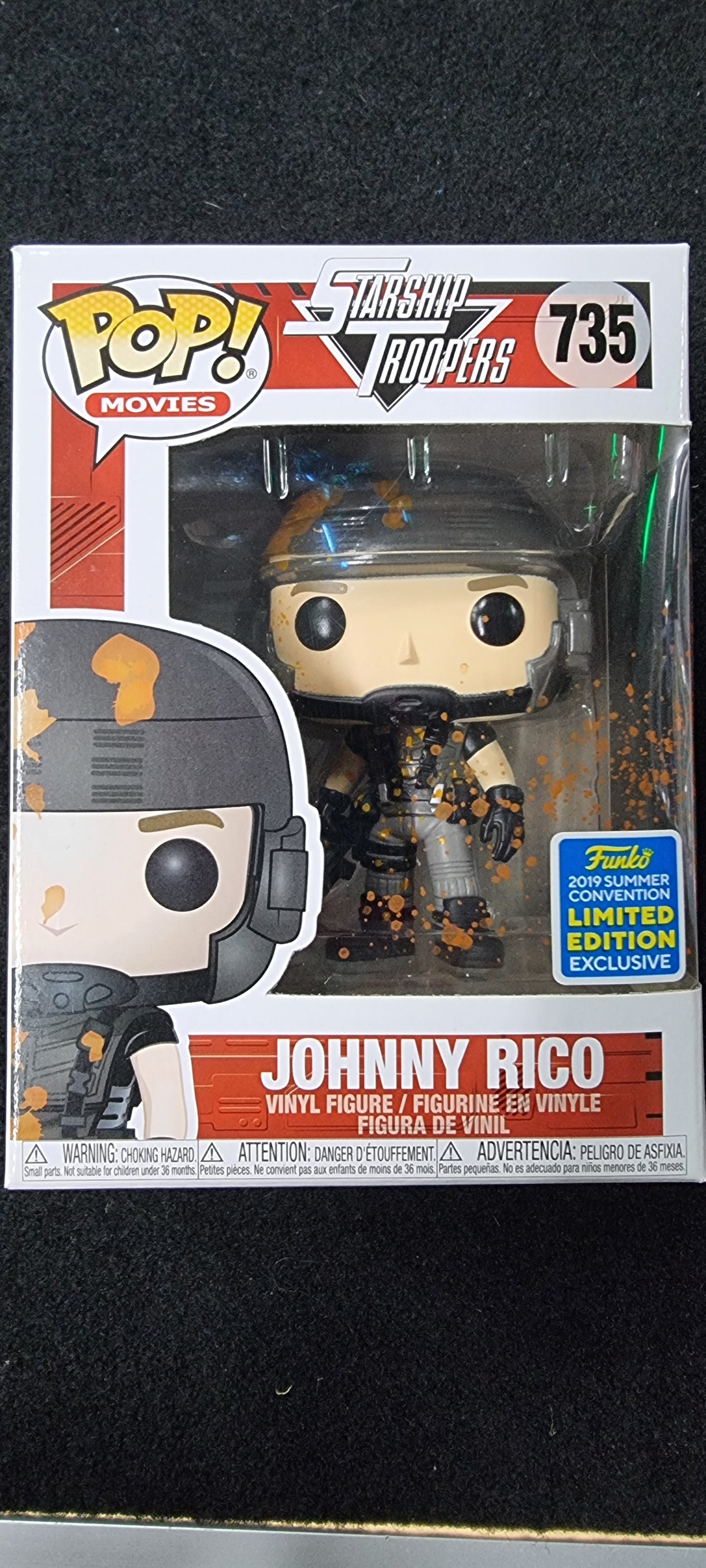 FUNKO POP STARSHIP TROOPERS JOHNNY RICO #735 LIMITED EDITION