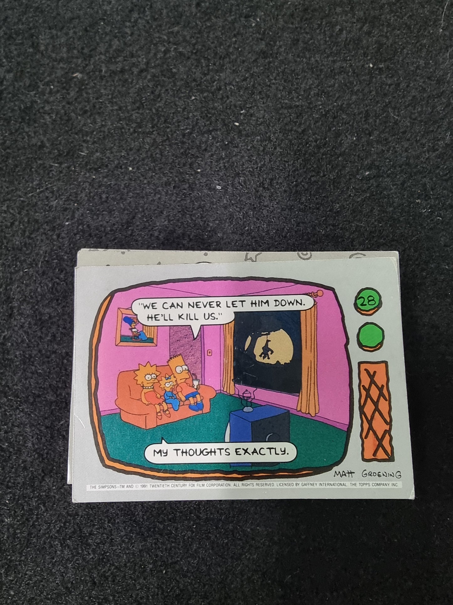 The Simpsons Trading Cards - Topps - 1990 - Mixed Card Lot + Stickers