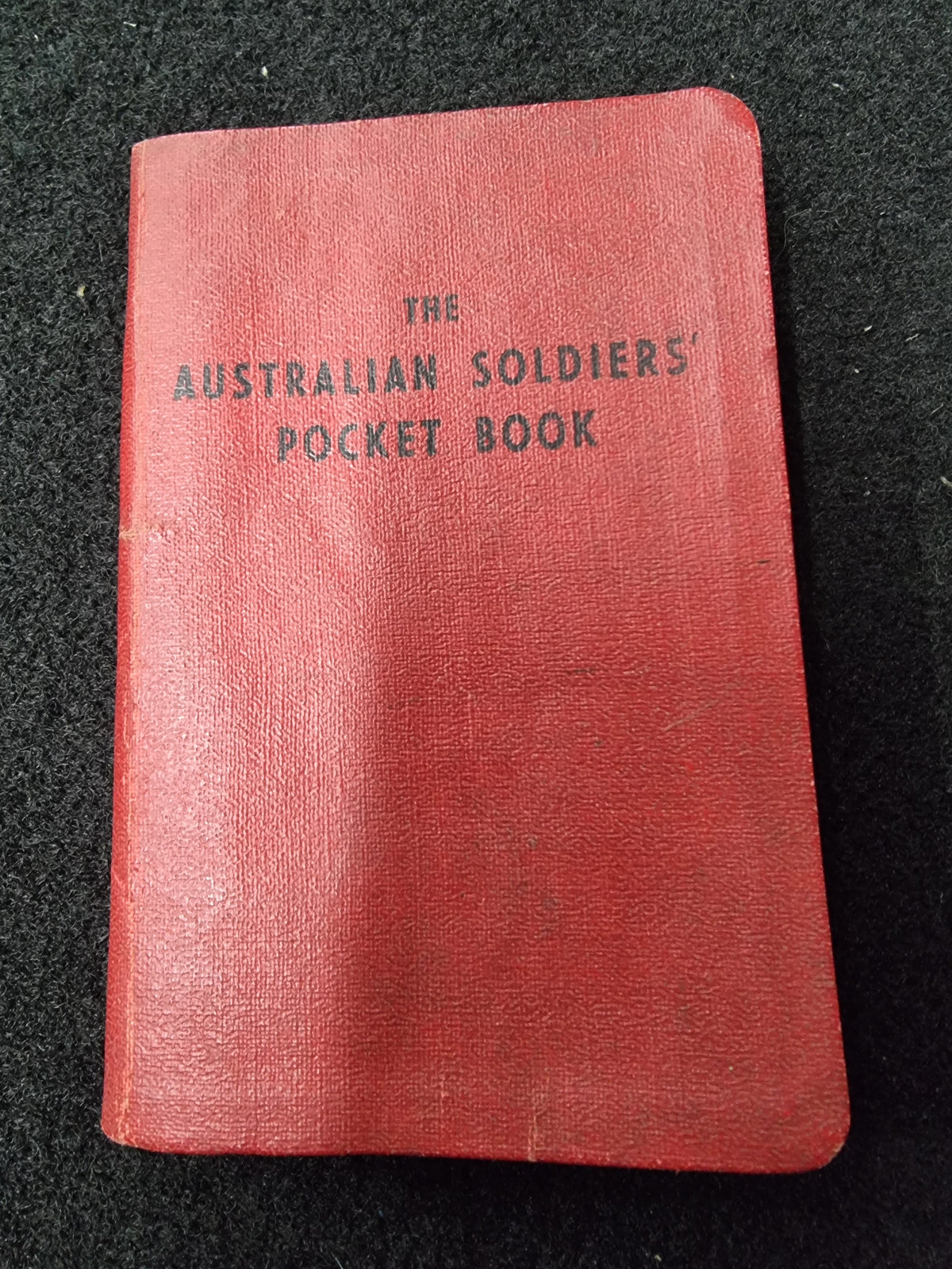 THE AUSTRALIAN SOLDIER'S POCKET BOOK 1940