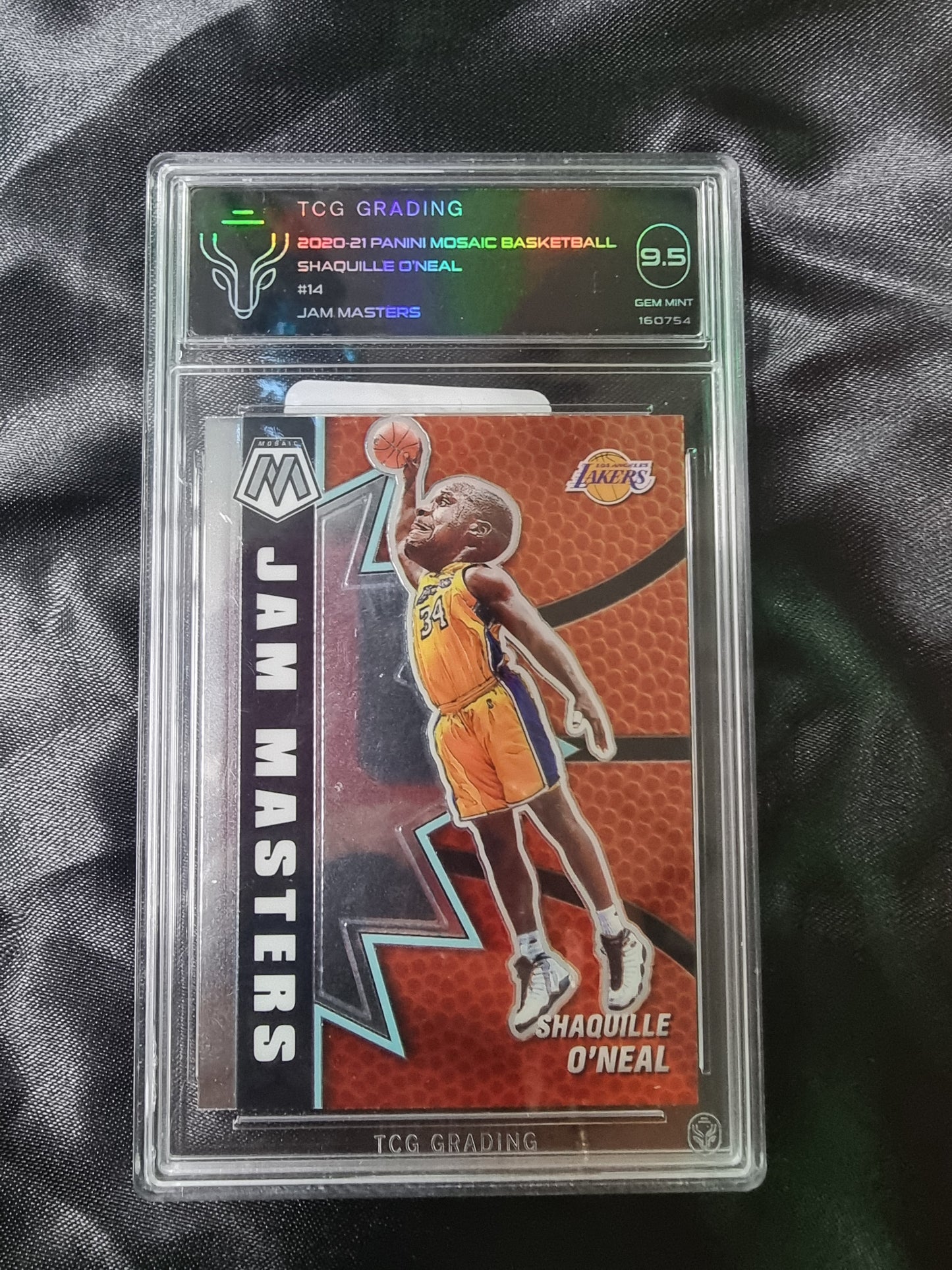 Shaquille O'neal Jam Masters 2020-21 Mosaic Nba TCG 9.5 GEM MINT