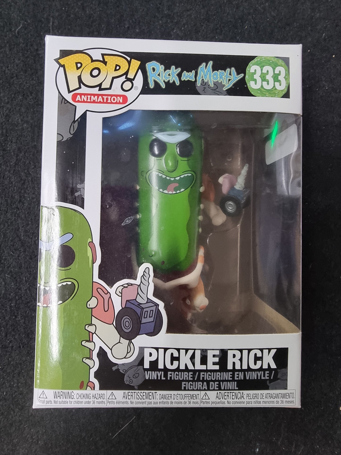 FUNKO POP RICK AND MORTY PICKLE RICK #333